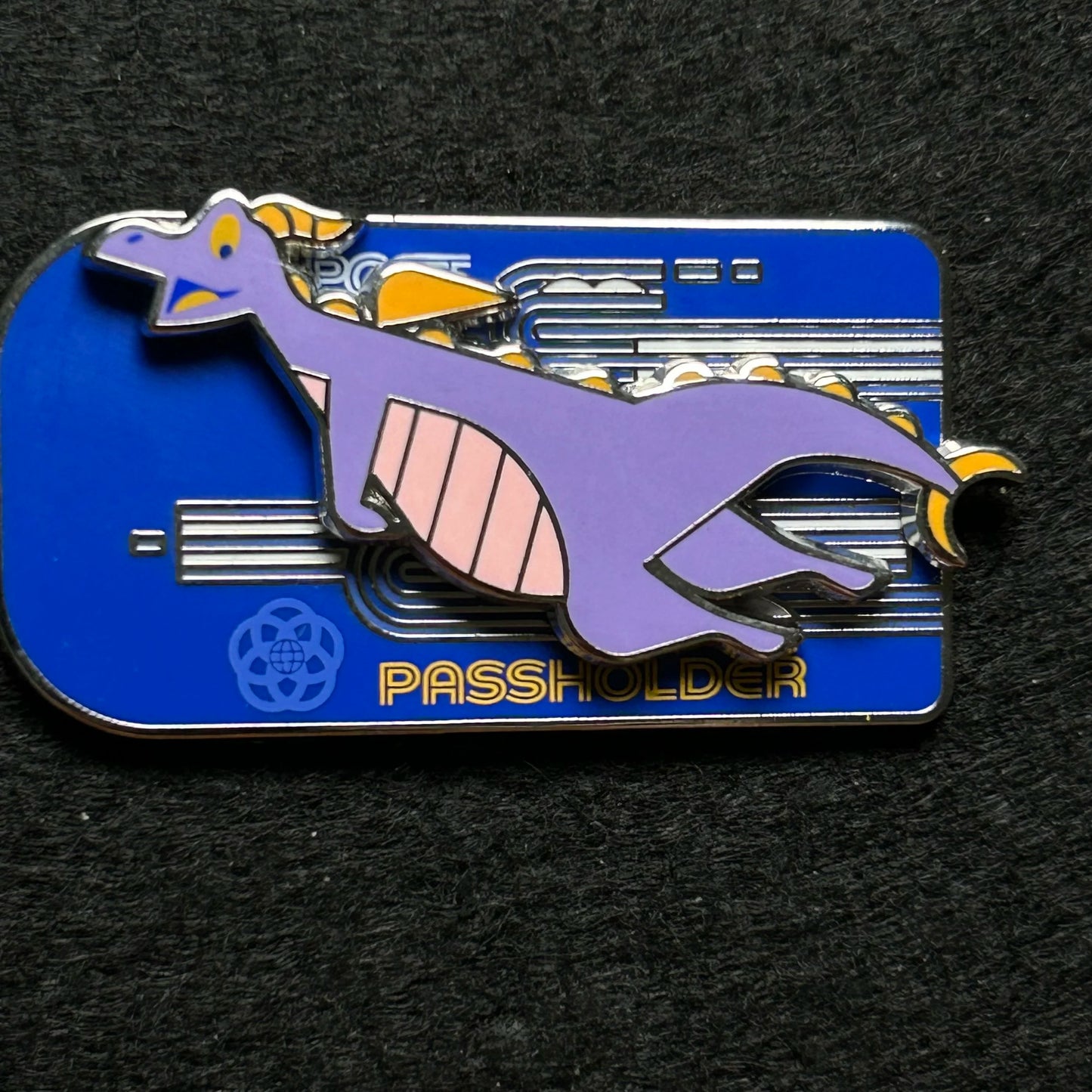 2025 - LR - Figment - EPCOT - Annual Passholder - SLIDING - Disney Pin