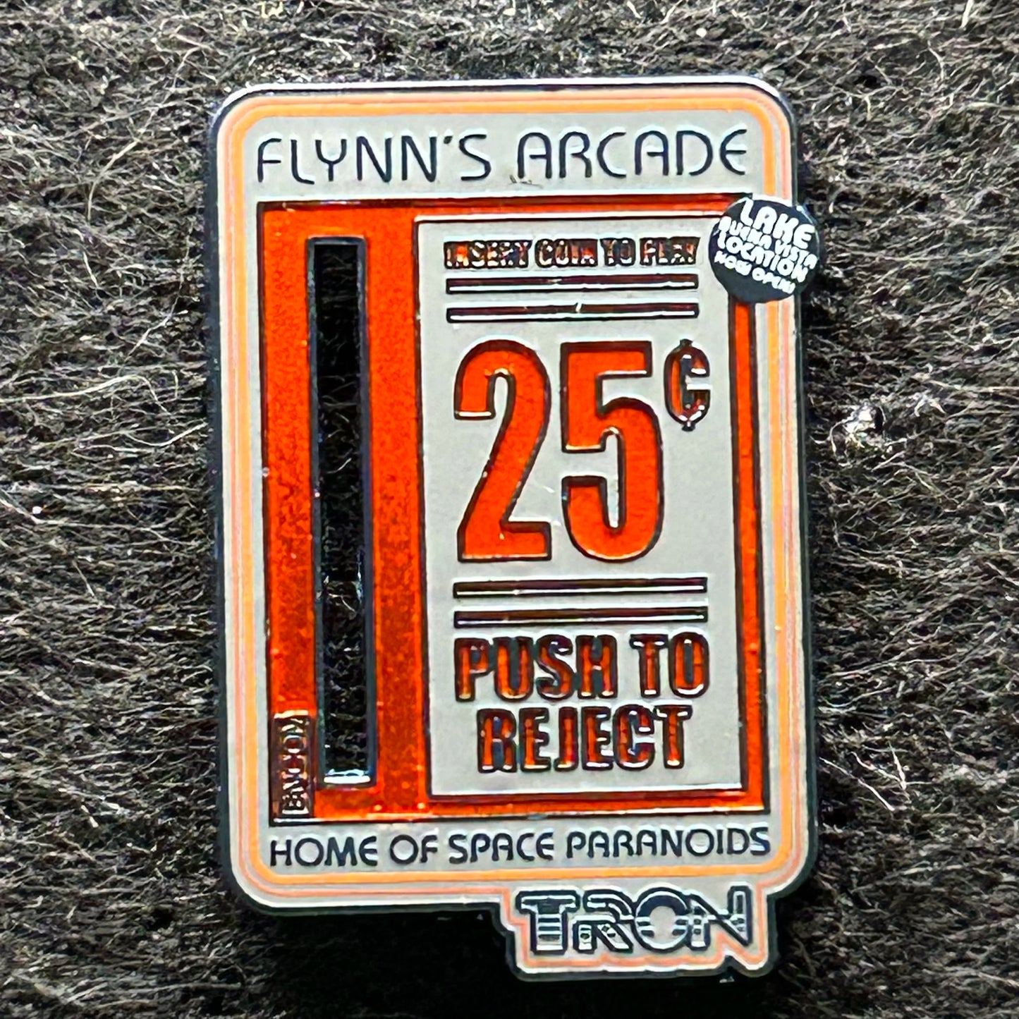 2023 - TRON - Flynn’s Arcade - 25c - Enter Coin to Play - Disney Pin