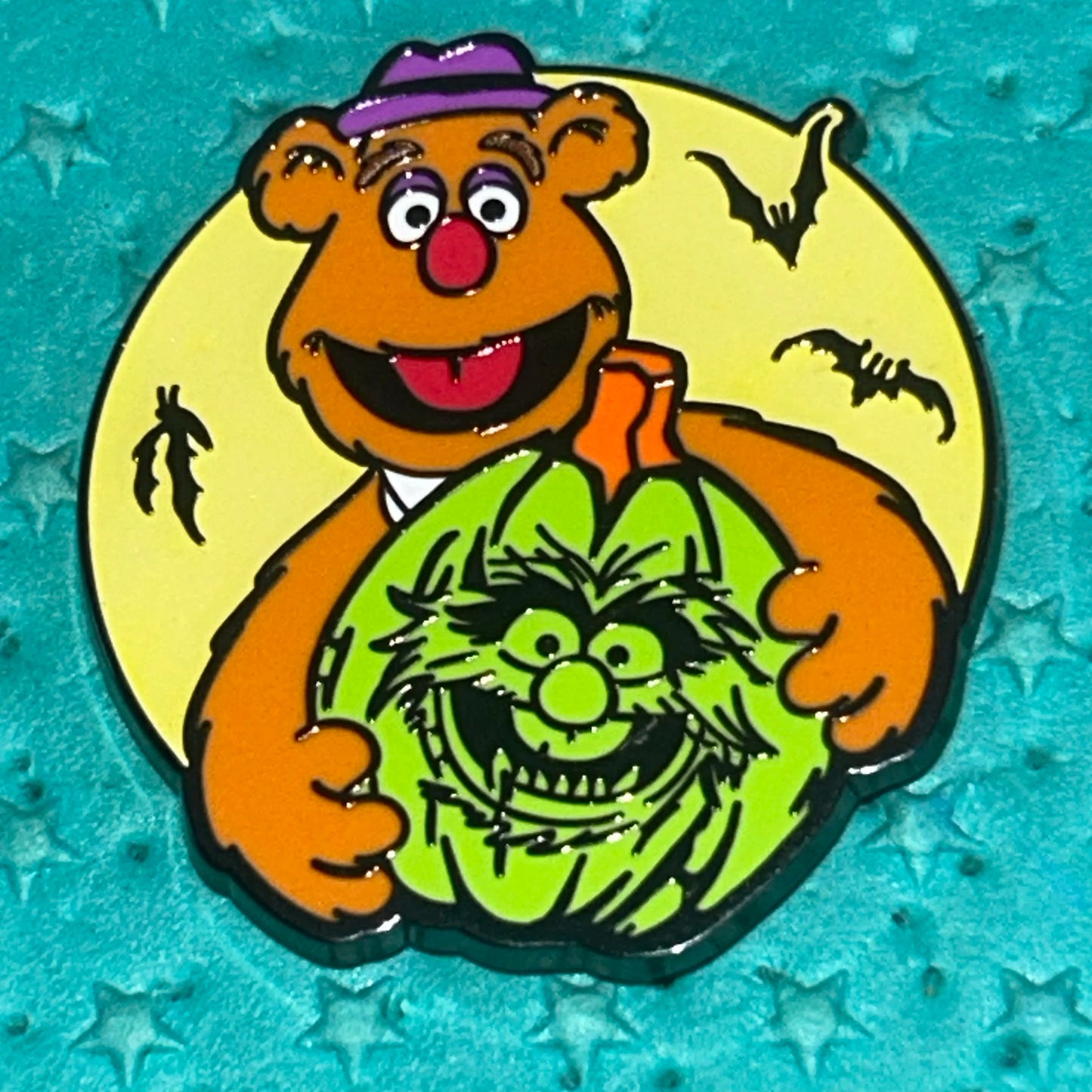 2024 - Fozzie & Animal - Muppets - Halloween Jack-O-Lantern - Disney Pin