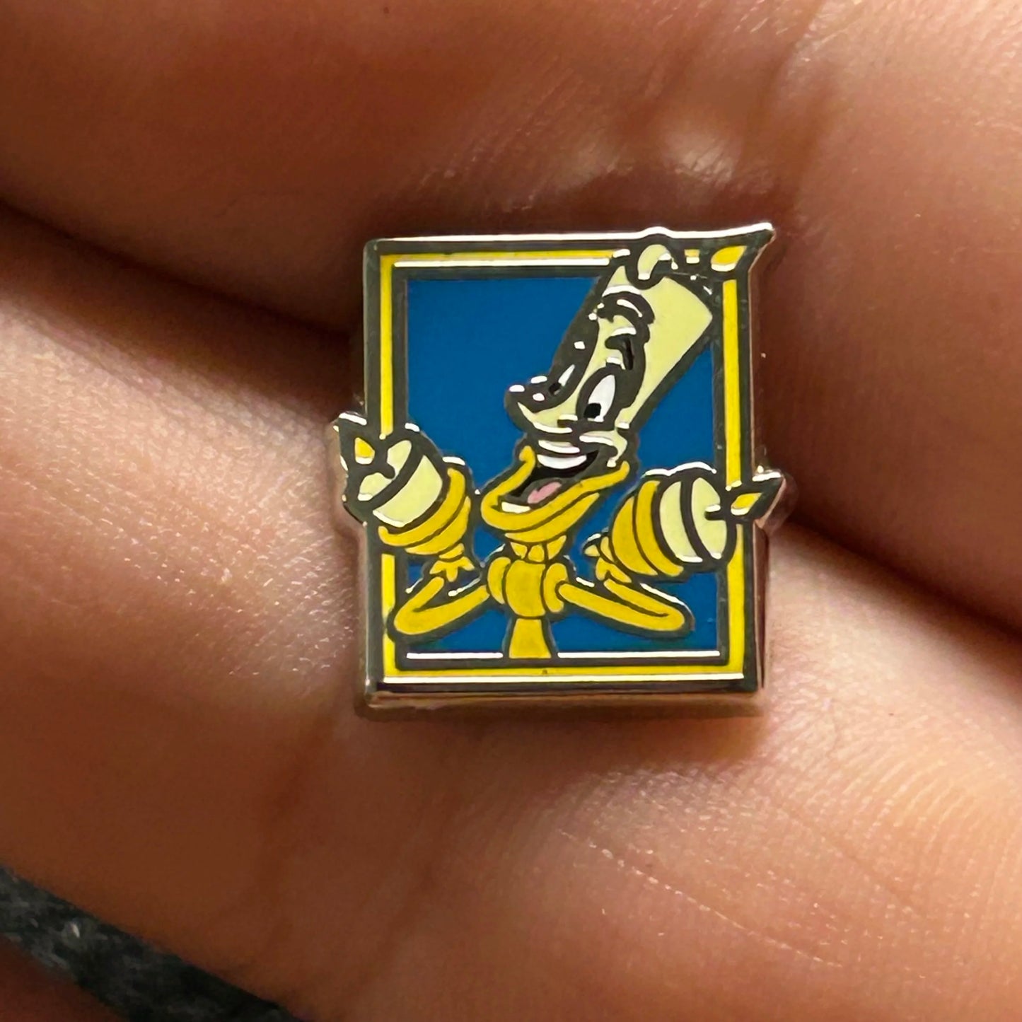 LR - Tiny Kingdom - Lumiere - Beauty and the Beast - Disney Pin