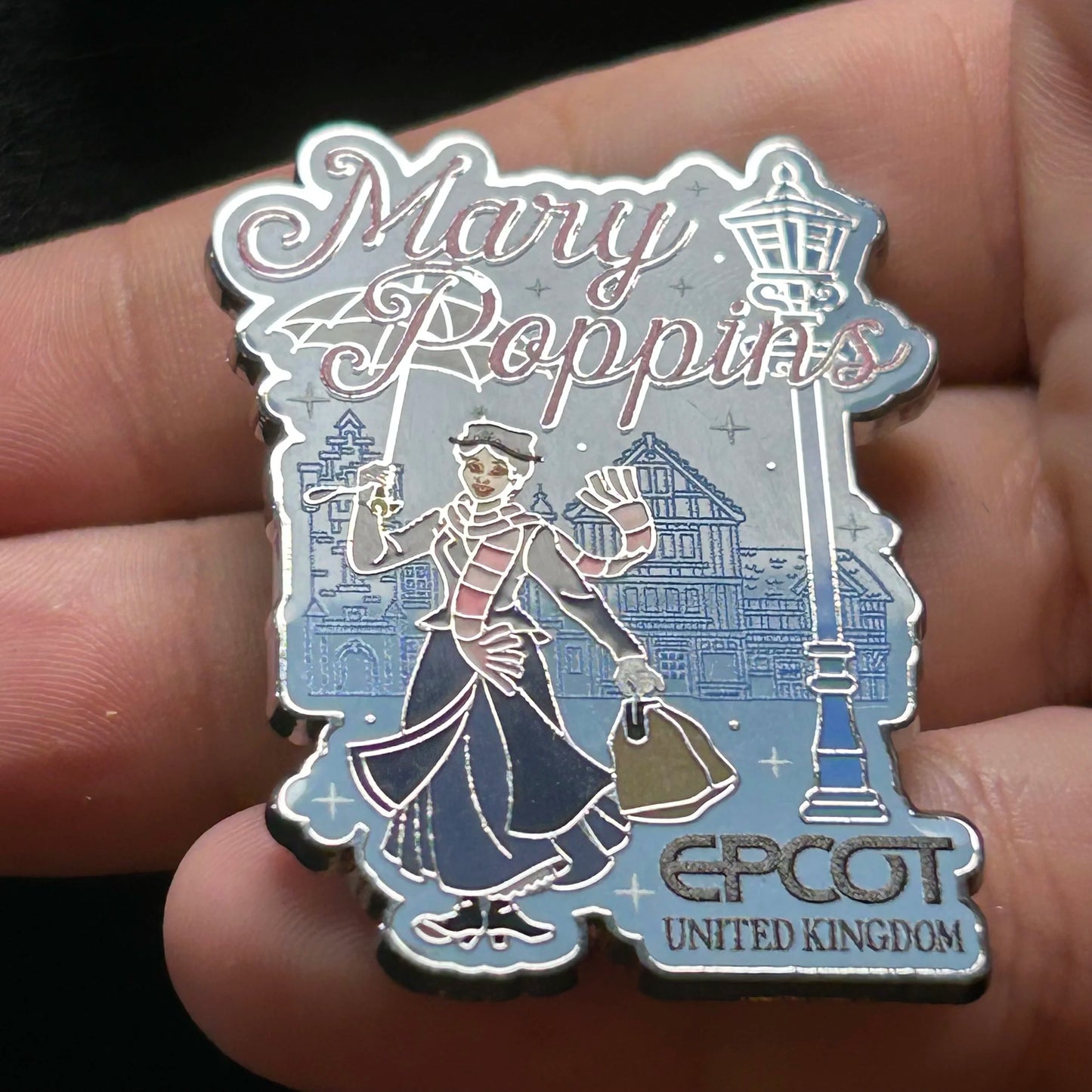 2024 - Mary Poppins with Umbrella - EPCOT World Showcase - UK - Disney Pin