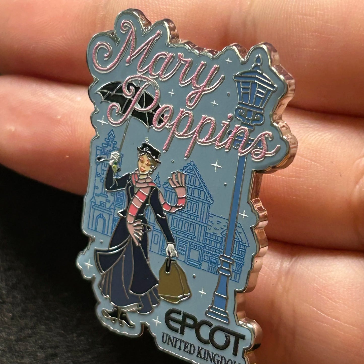 2024 - Mary Poppins with Umbrella - EPCOT World Showcase - UK - Disney Pin