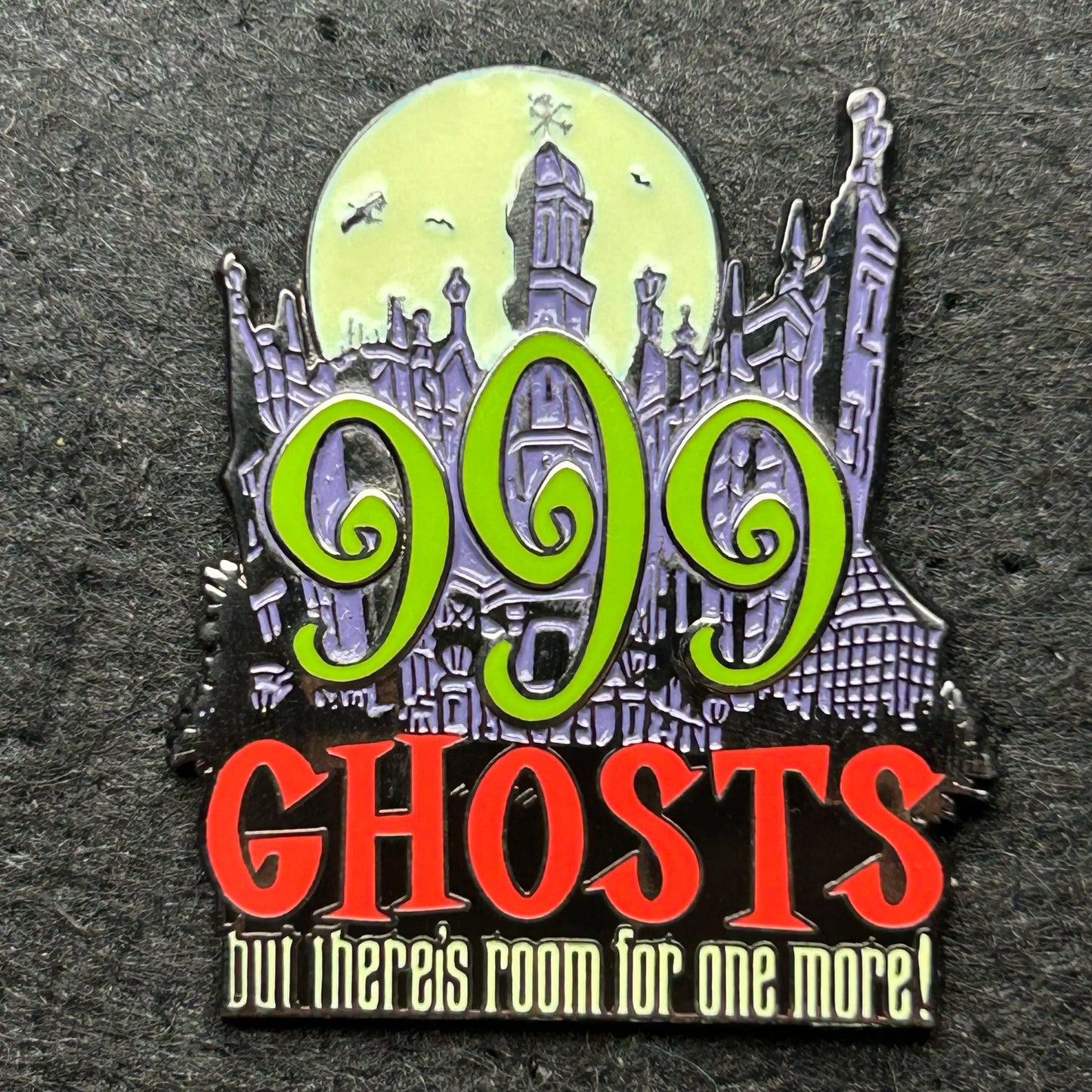 2004 - Haunted Mansion - 999 - GITD - Disney Pin