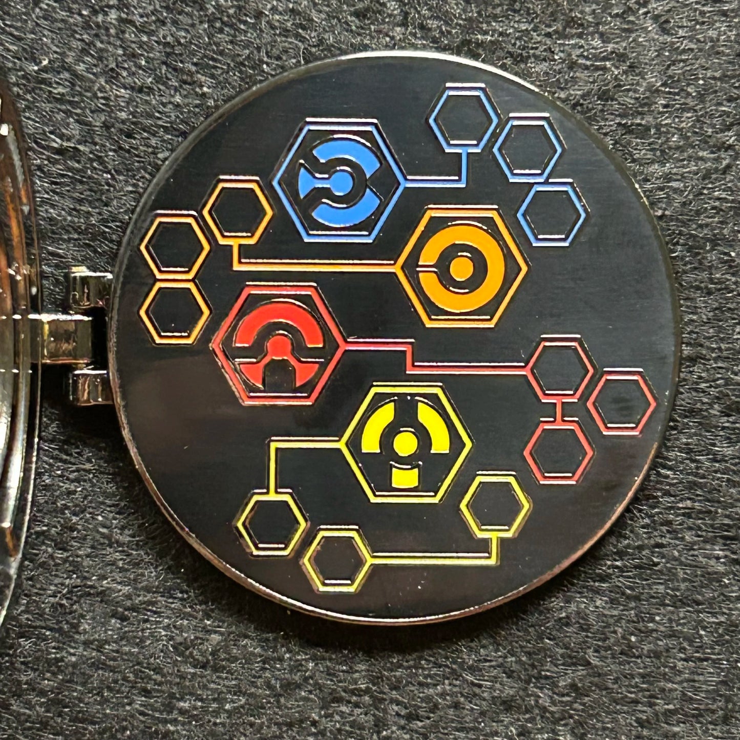 2025 - Tron Lightcycle/Run Logo - Hinge - Disney Pin