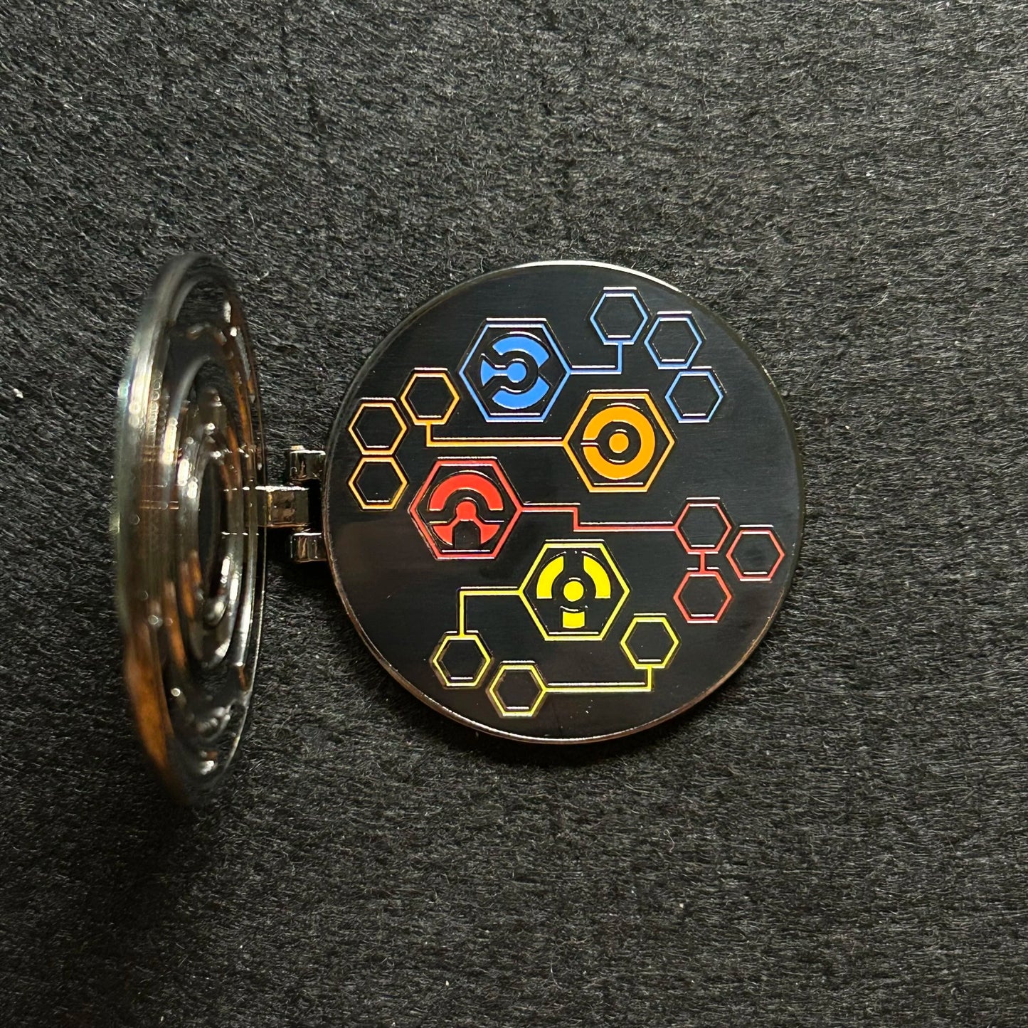 2025 - Tron Lightcycle/Run Logo - Hinge - Disney Pin