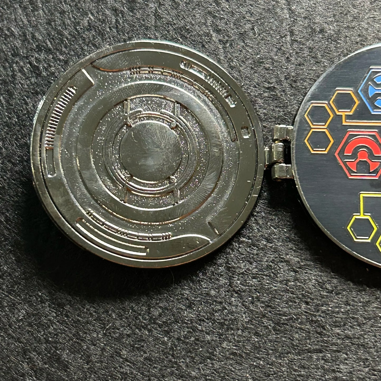 2025 - Tron Lightcycle/Run Logo - Hinge - Disney Pin