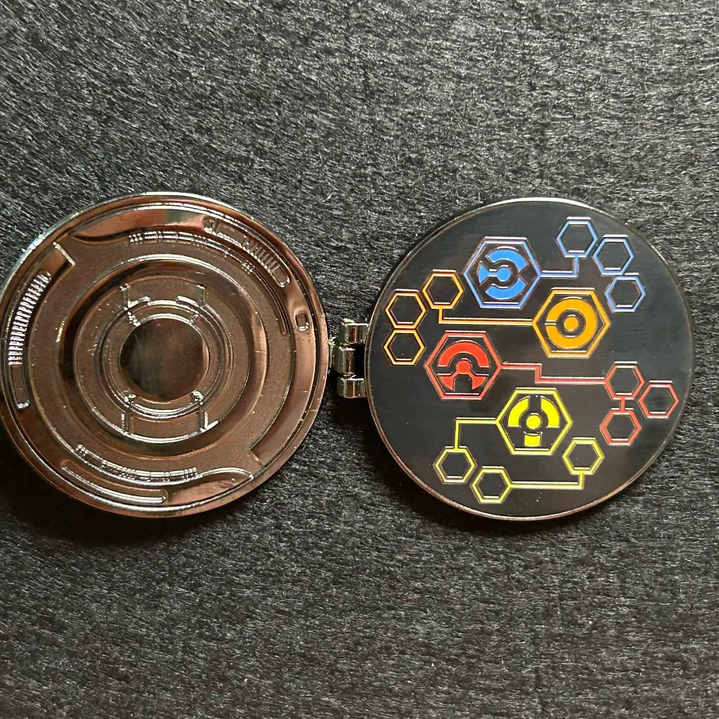 2025 - Tron Lightcycle/Run Logo - Hinge - Disney Pin