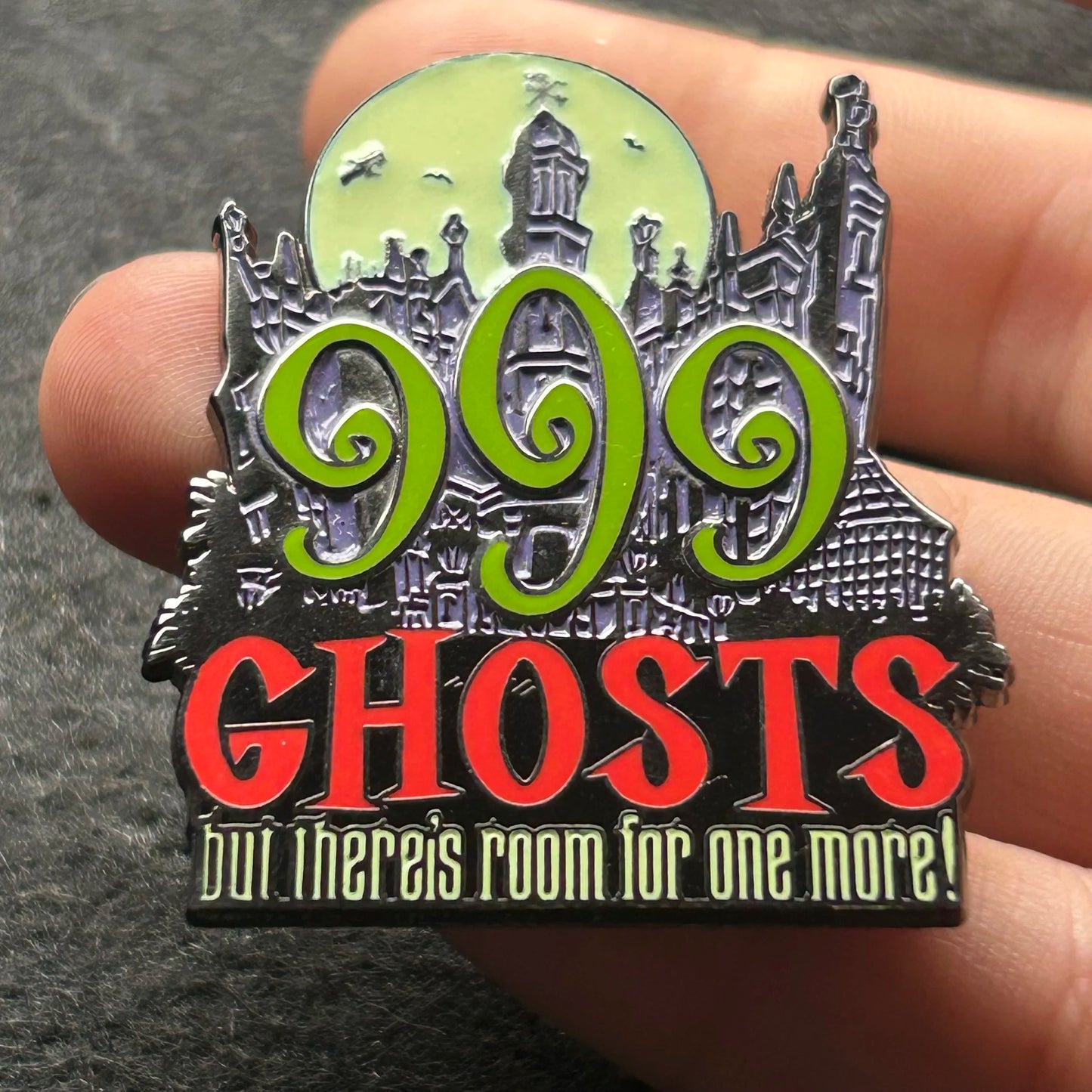 2004 - Haunted Mansion - 999 - GITD - Disney Pin