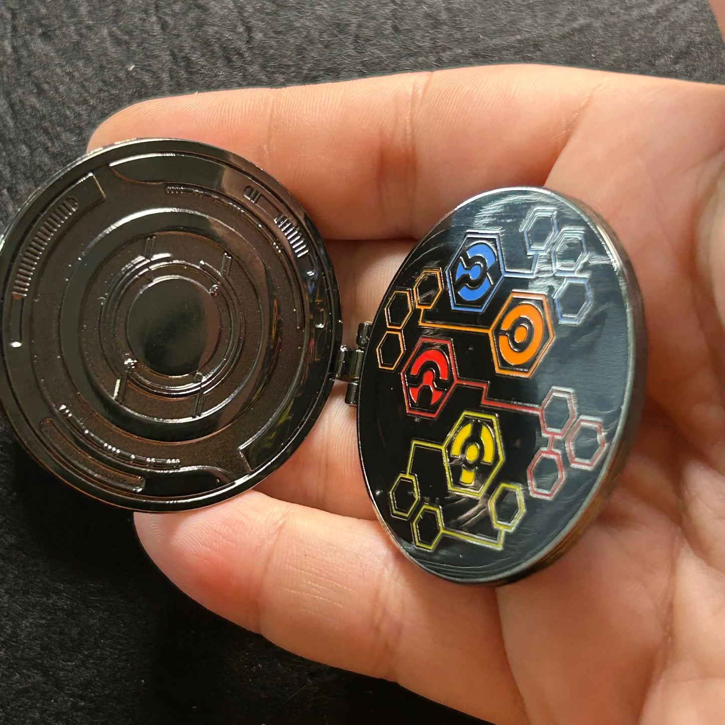 2025 - Tron Lightcycle/Run Logo - Hinge - Disney Pin