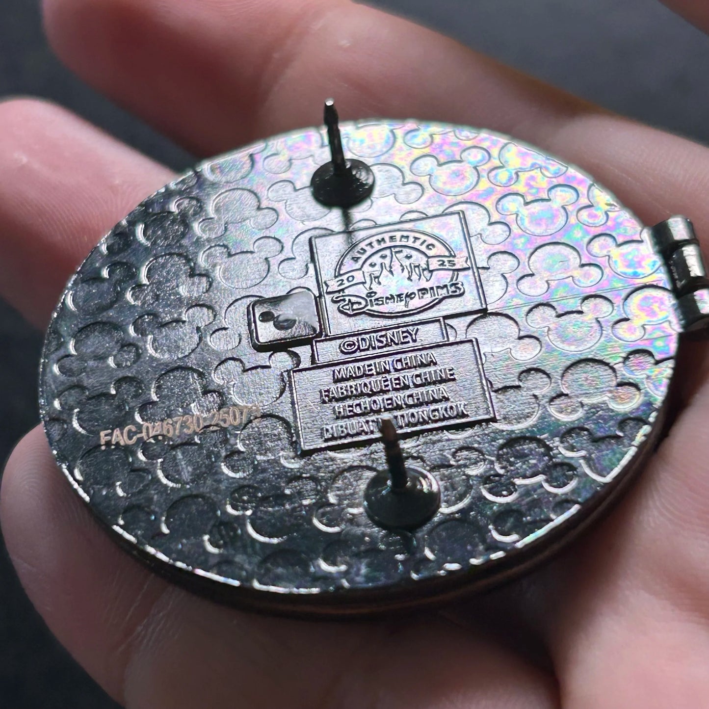 2025 - Tron Lightcycle/Run Logo - Hinge - Disney Pin