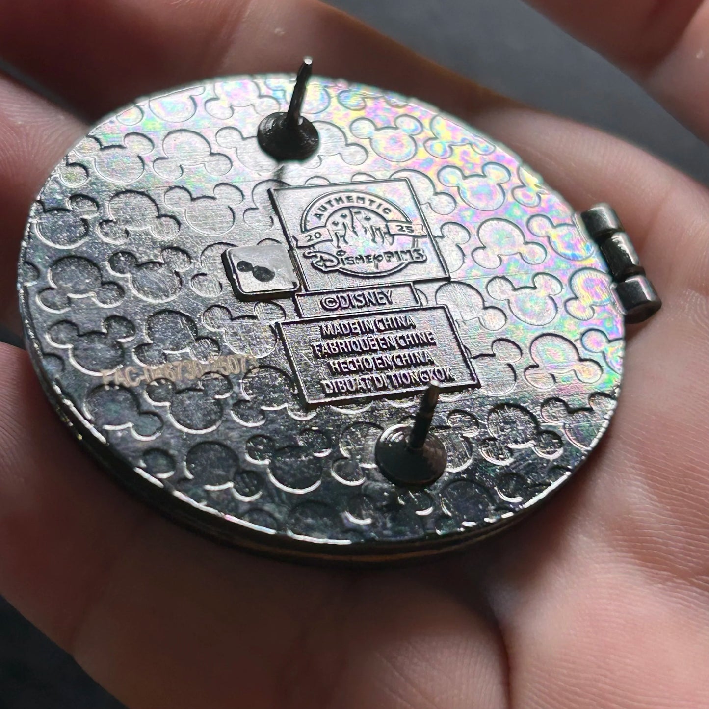 2025 - Tron Lightcycle/Run Logo - Hinge - Disney Pin