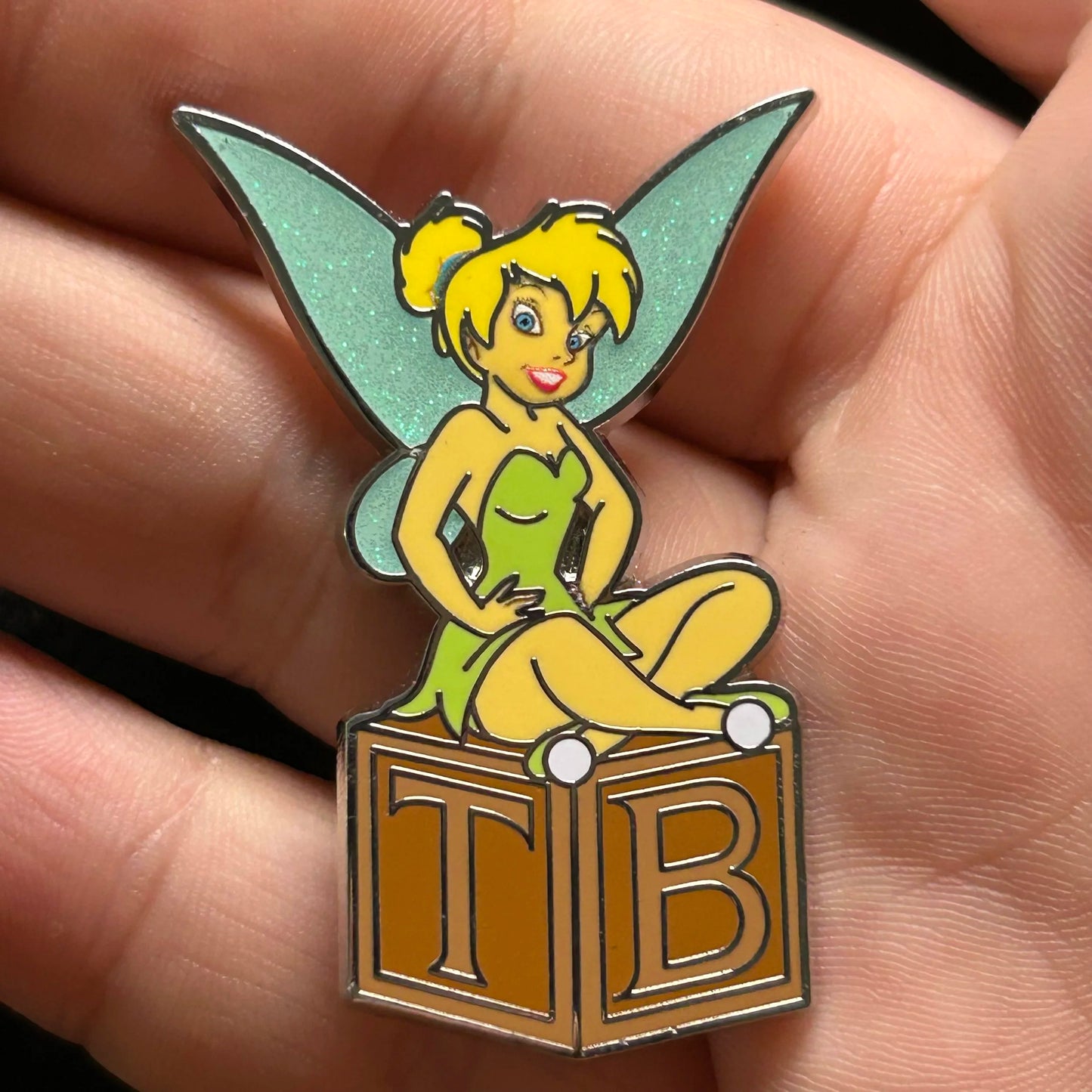 2022 - Tinkerbell on Letter Block - Peter Pan - Disney Pin