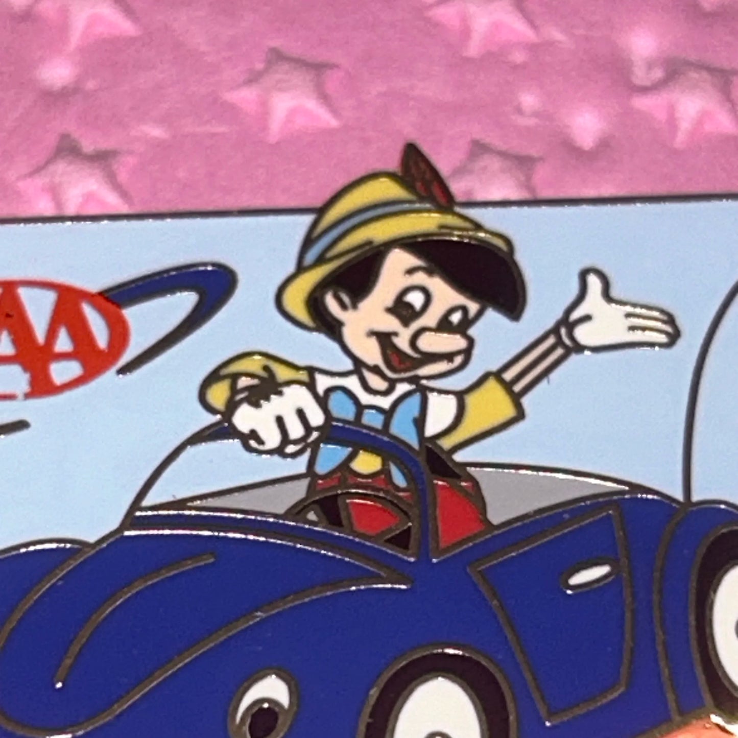 Pinocchio - Driving Car - AAA - LE - Disney Pin