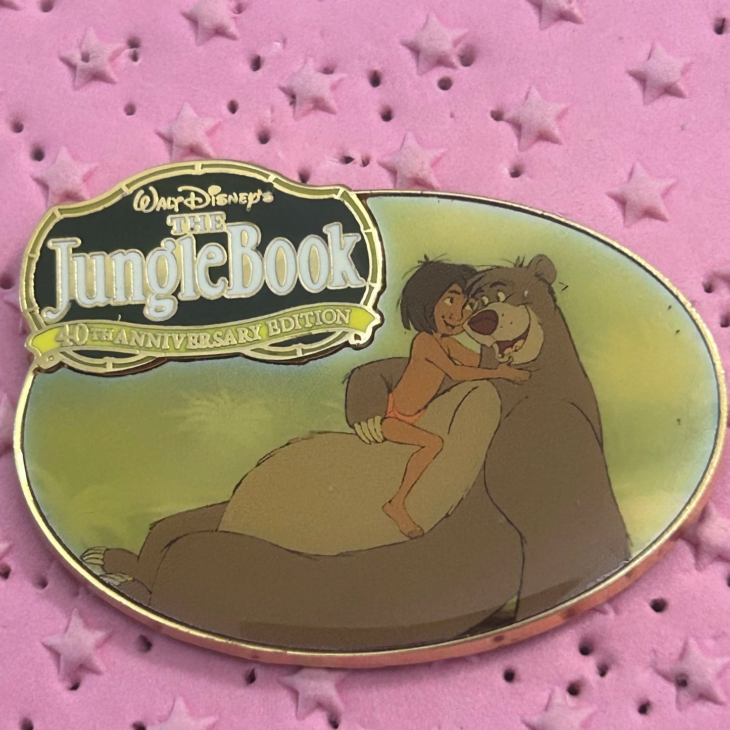 2007 - Baloo and Mowgli - Jungle Book - DVD Disney Pin