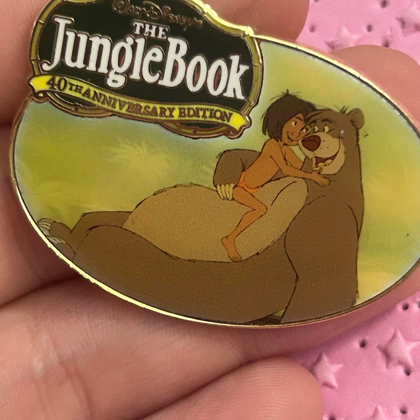 2007 - Baloo and Mowgli - Jungle Book - DVD Disney Pin
