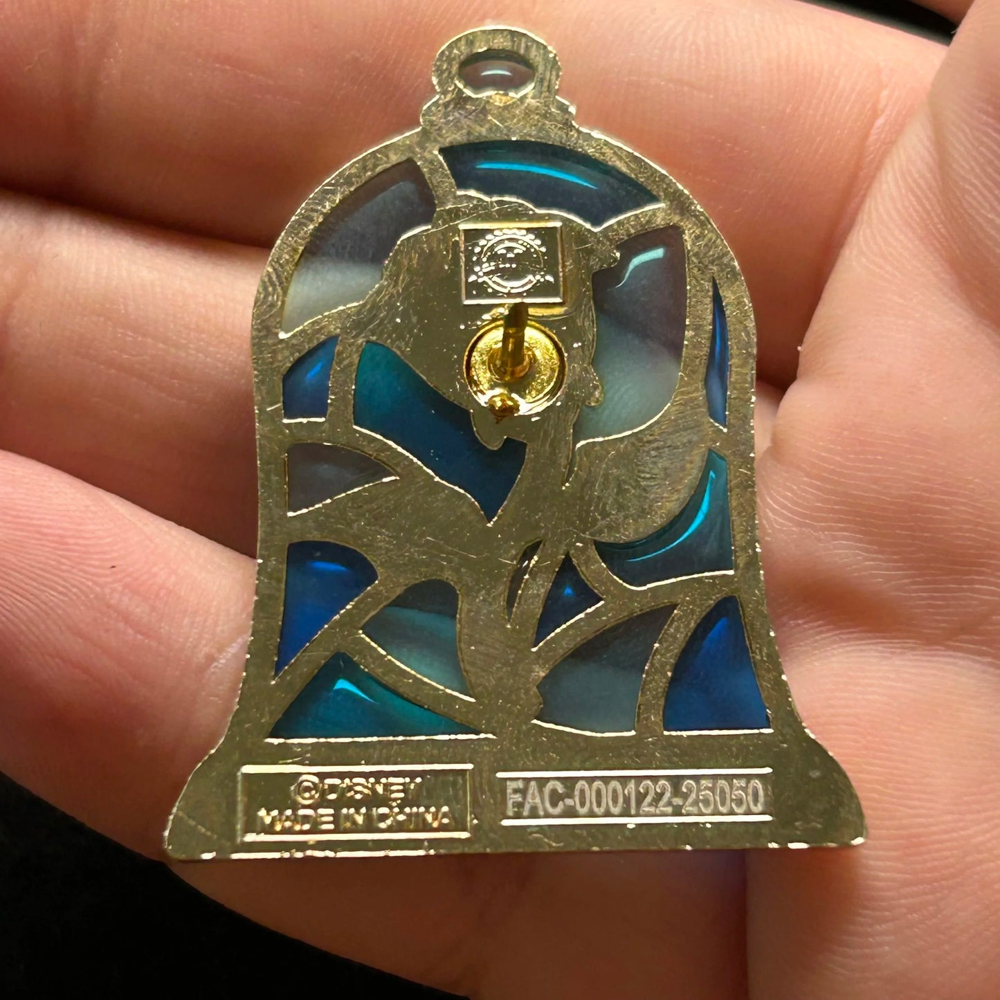 2016 - Beauty and the Beast Stained Glass Rose - Disney Pin