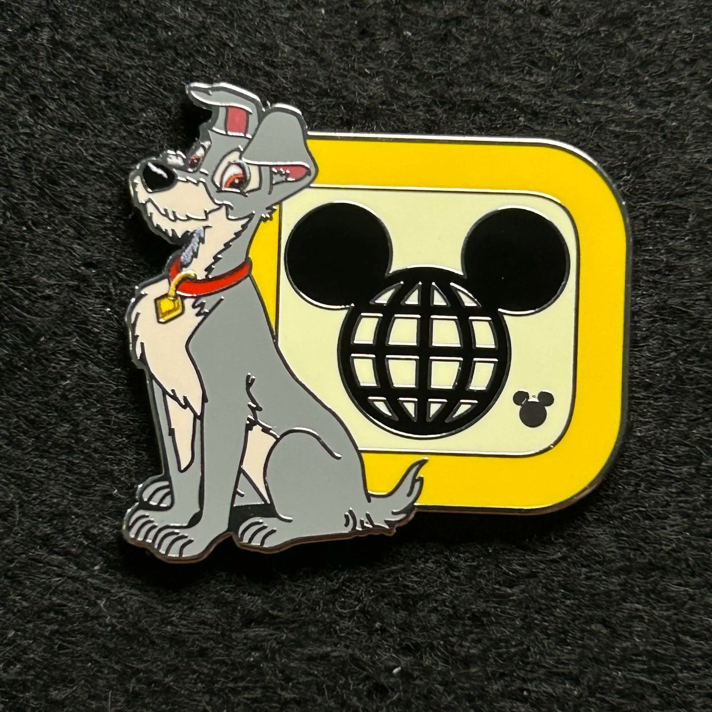 2025 - Tramp - WDW D Hidden Mickey Series - Disney Pin