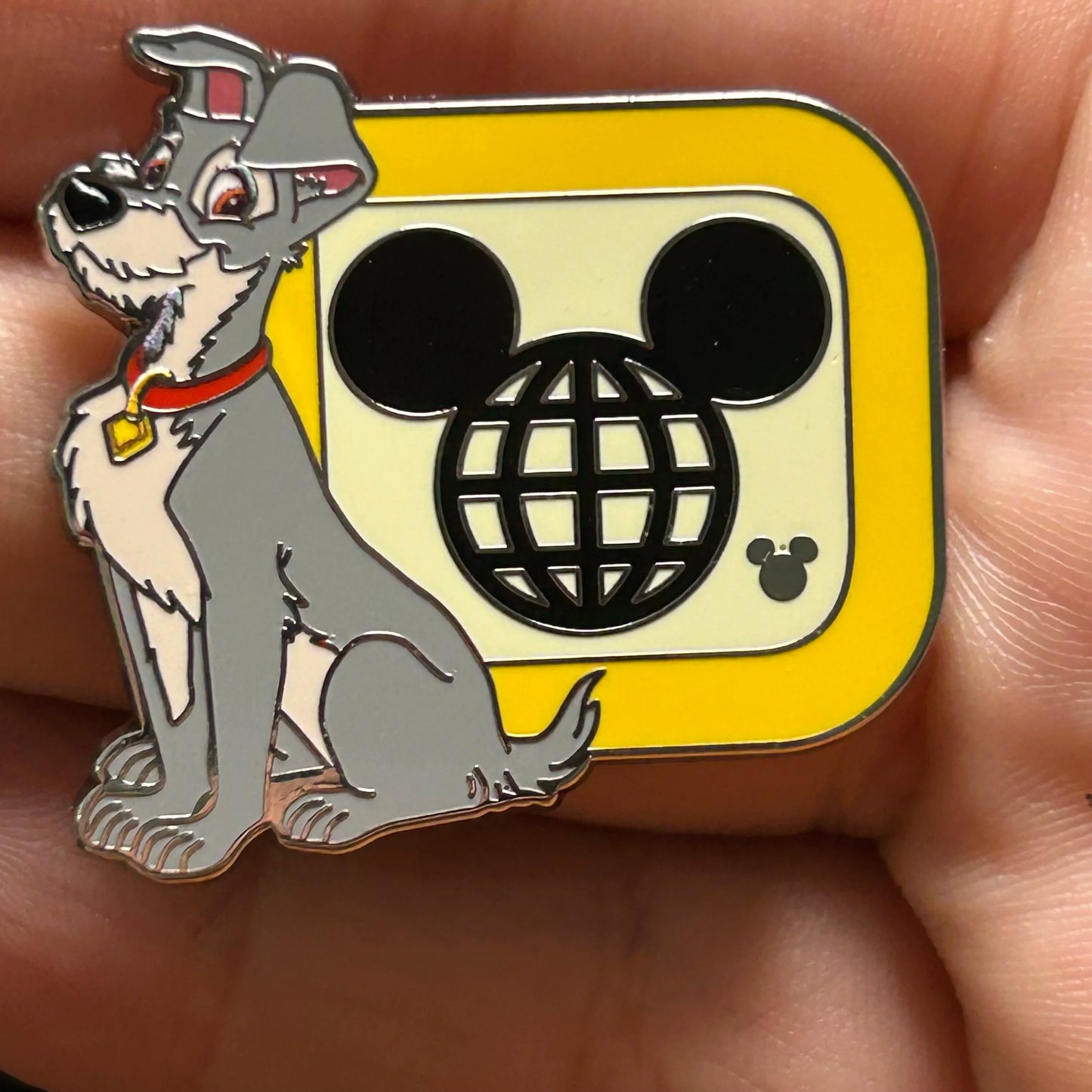 2025 - Tramp - WDW D Hidden Mickey Series - Disney Pin