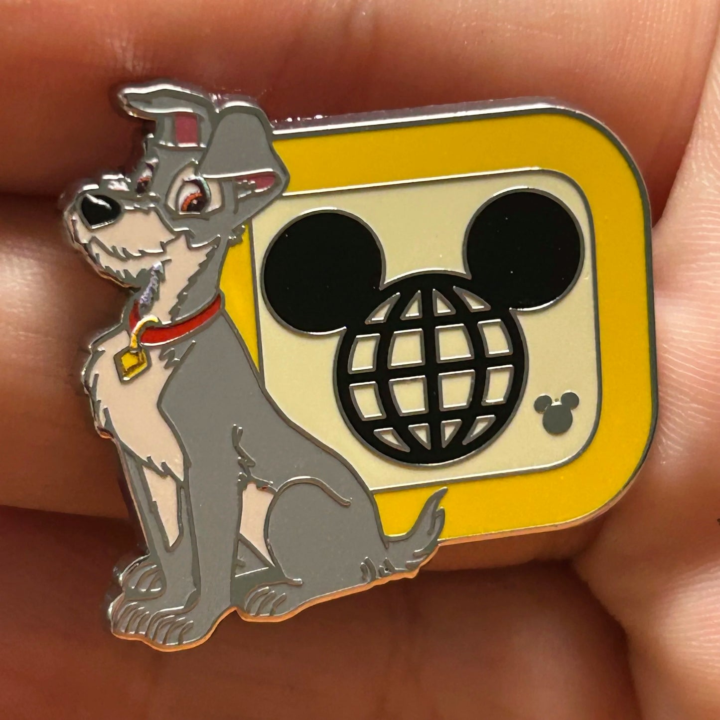 2025 - Tramp - WDW D Hidden Mickey Series - Disney Pin