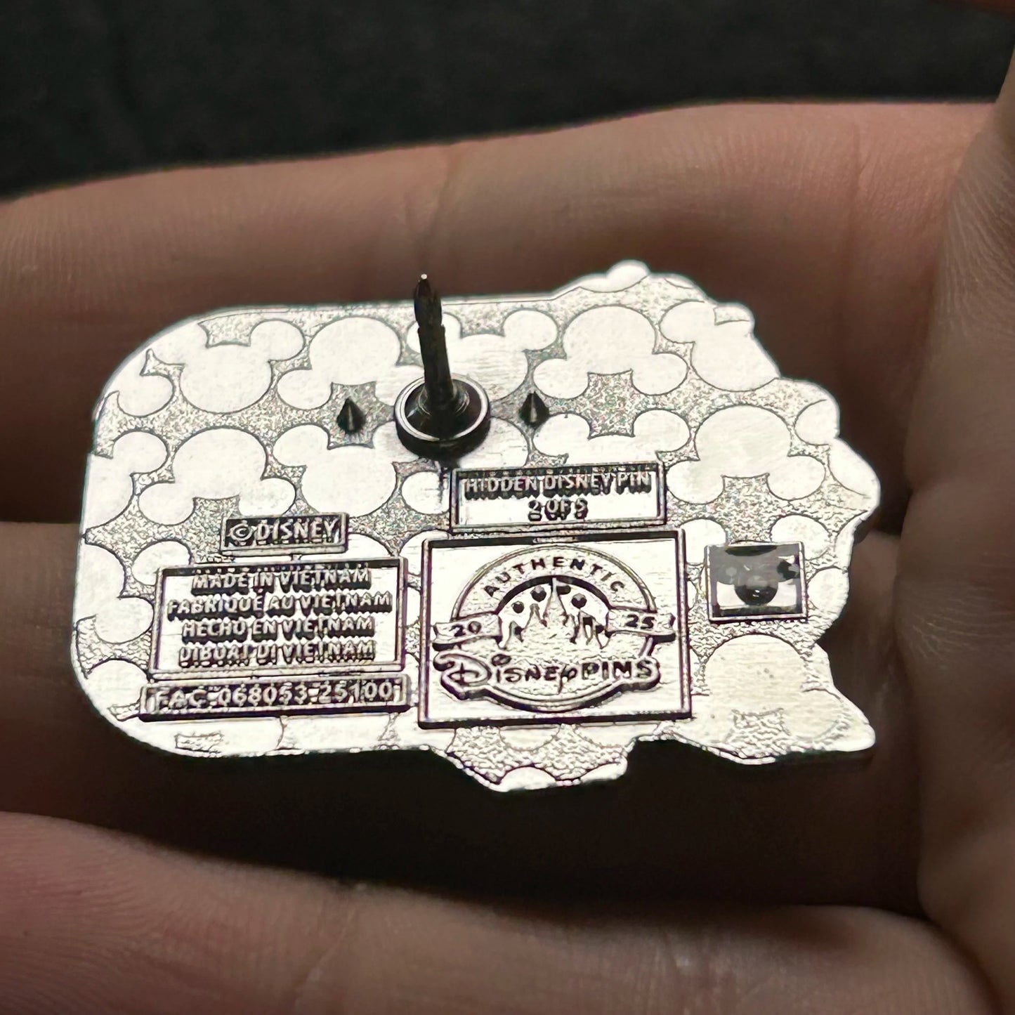 2025 - Cogsworth - Beauty And The Beast - WDW D’s - Hidden Mickey - Disney Pin