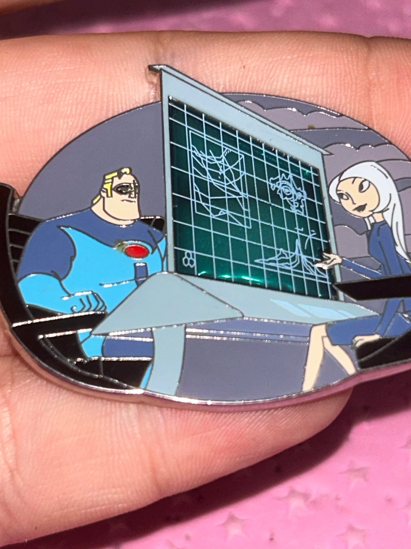 2019 - Mr Incredible and Mirage - LE 3,000 - Disney Pin