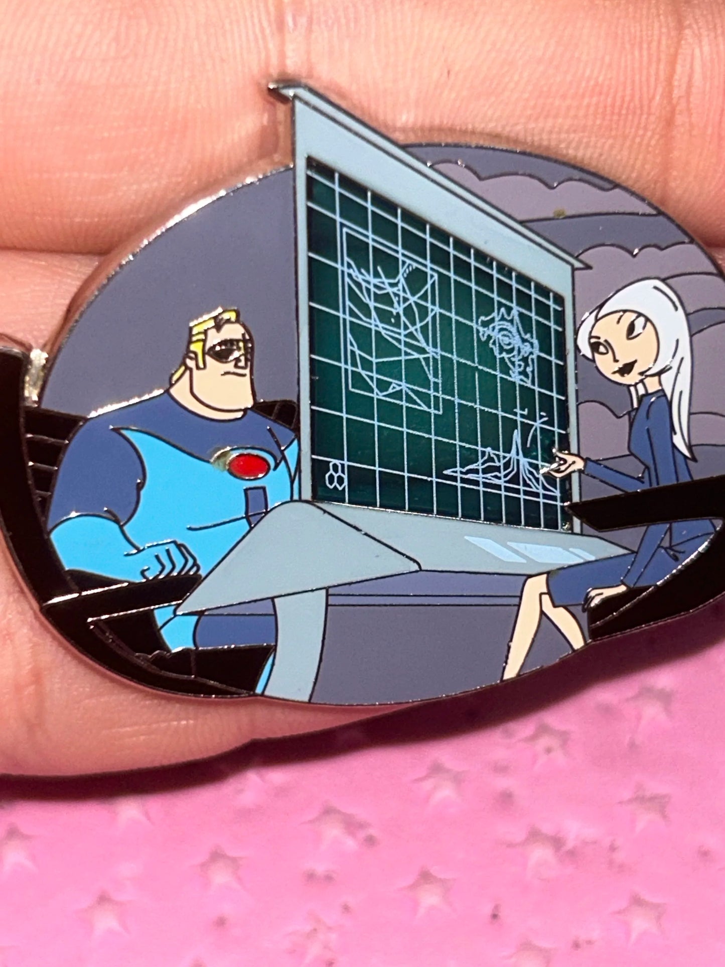 2019 - Mr Incredible and Mirage - LE 3,000 - Disney Pin
