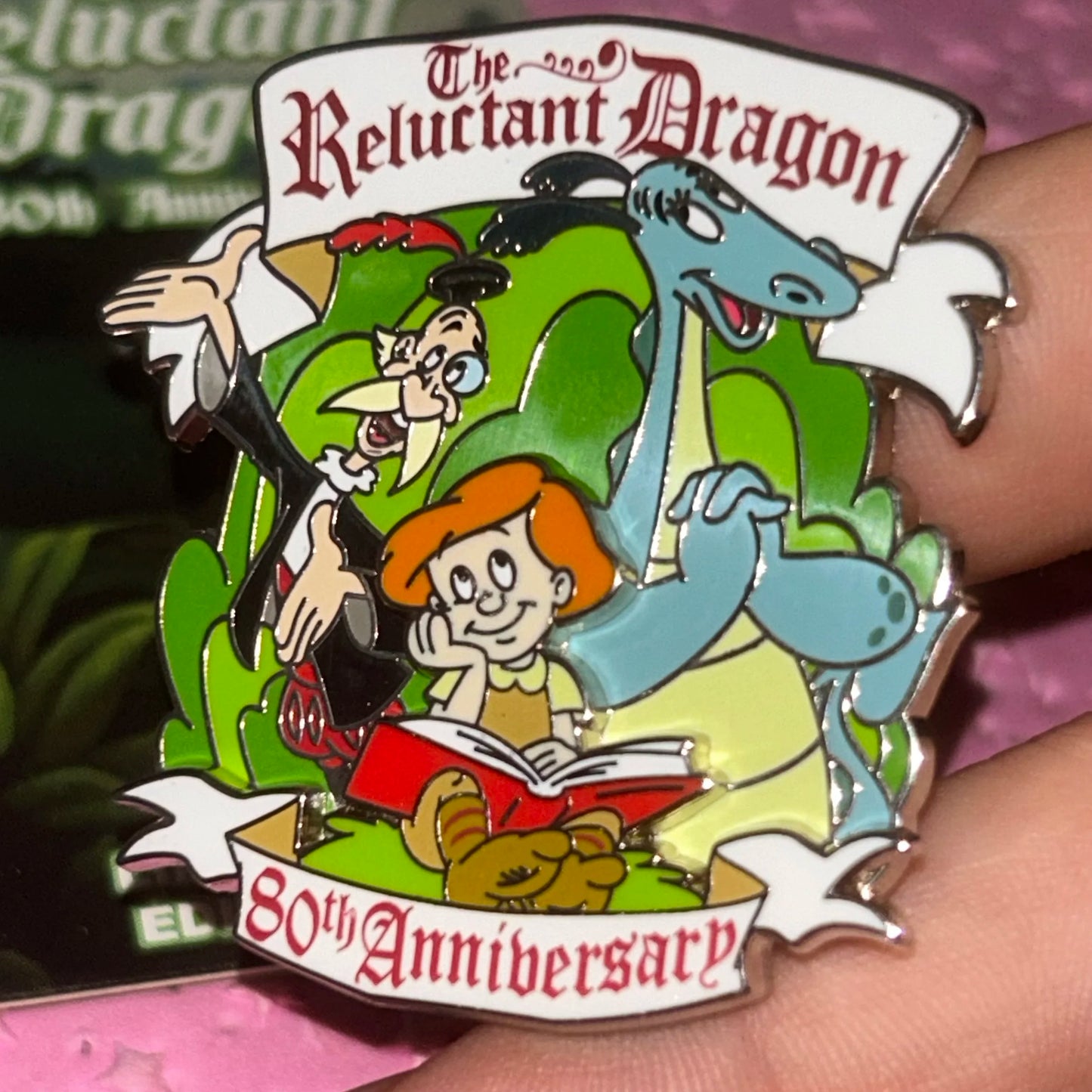 2021 - Reluctant Dragon - 80th Anniversary- LR - Legacy Pin
