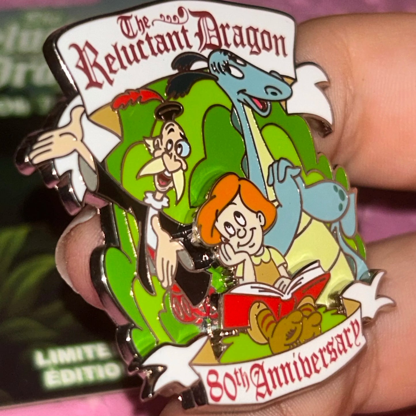 2021 - Reluctant Dragon - 80th Anniversary- LR - Legacy Pin