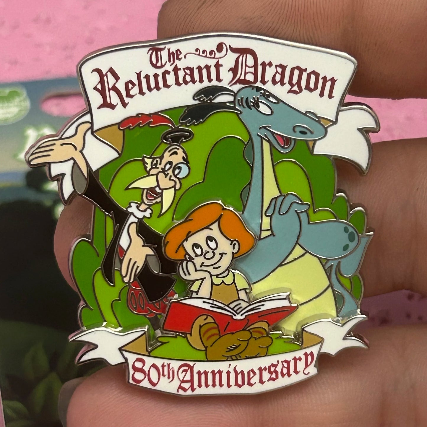 2021 - Reluctant Dragon - 80th Anniversary- LR - Legacy Pin