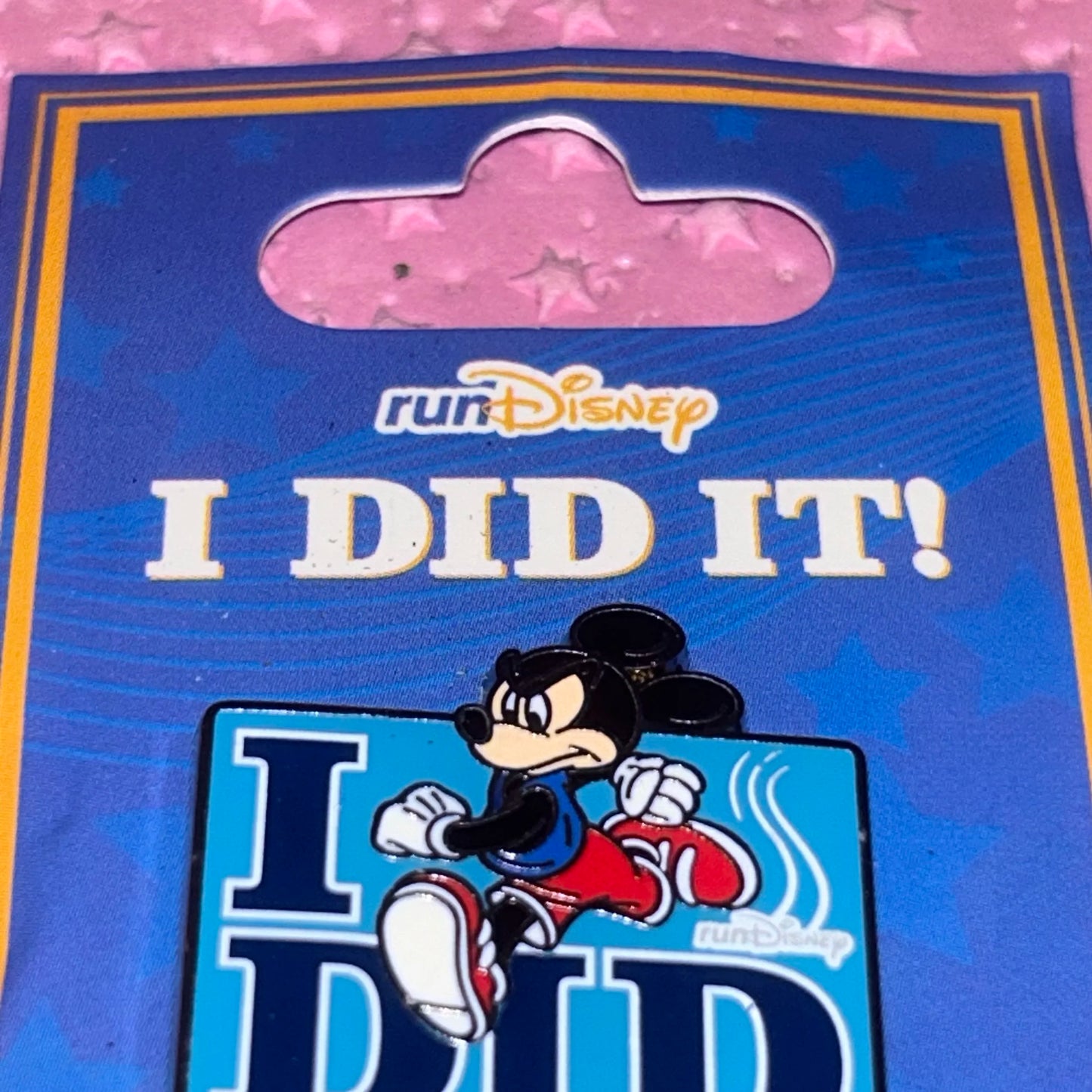 2014 - Mickey Mouse - Run Disney - I Did It! - 26.2 Miles - LE 1,000 - Pin