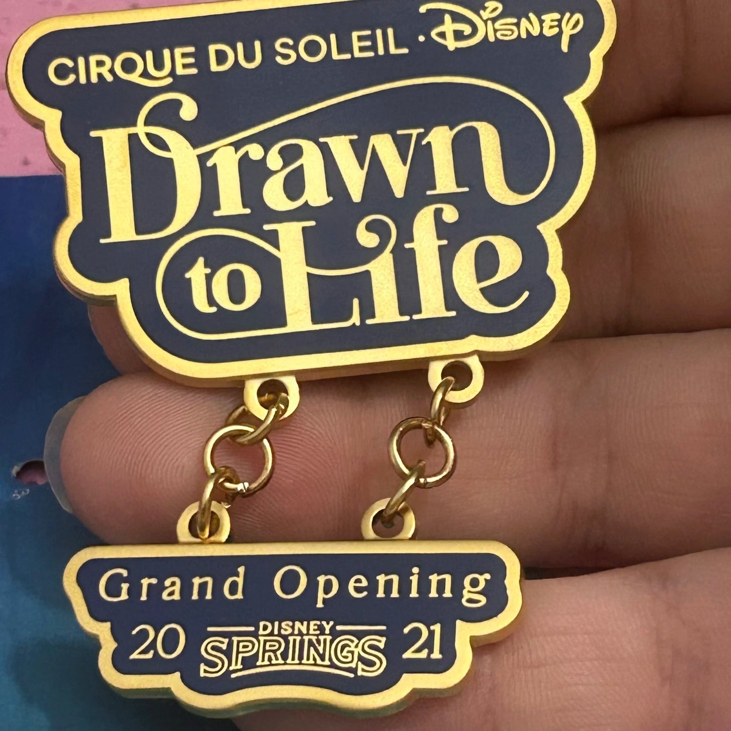 2021 - Cirque Du Soleil - Drawn To Life - Disney Springs - Pin