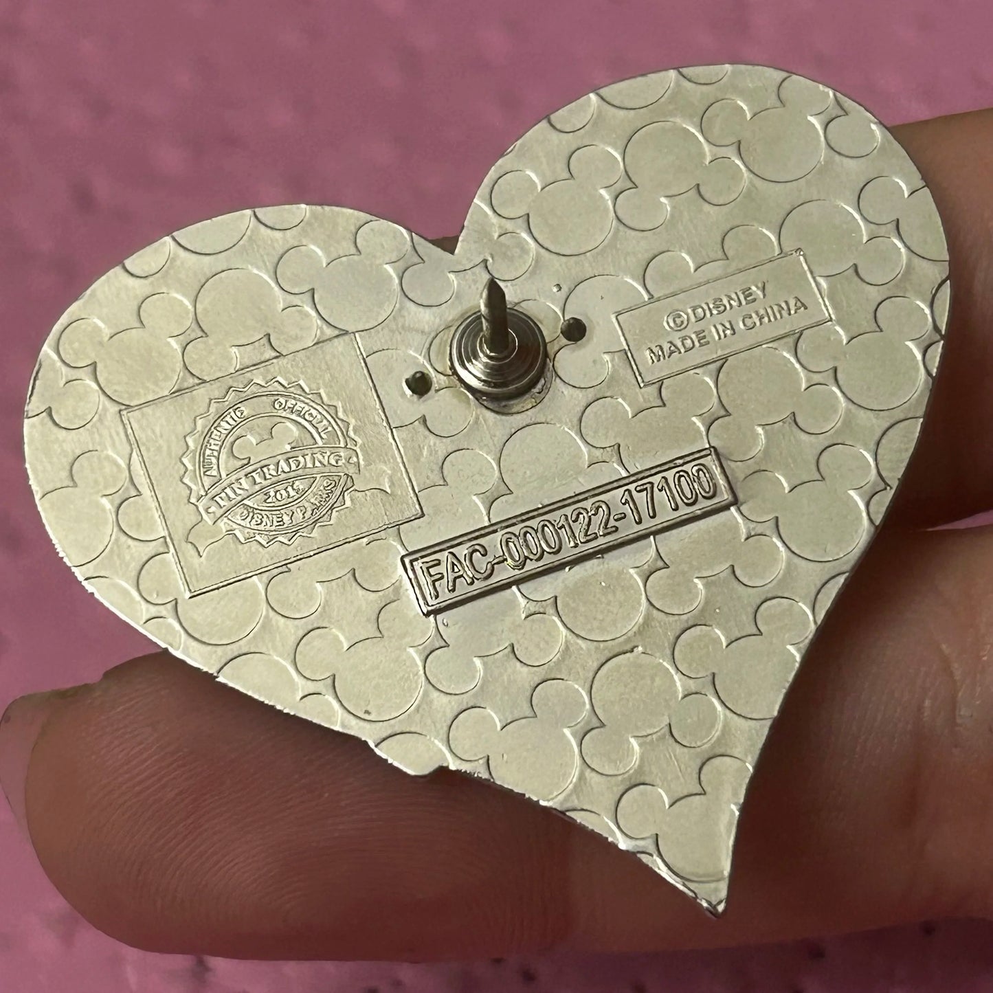 2015 - Lady and the Tramp - Heart Shaped - Nighttime - Pin