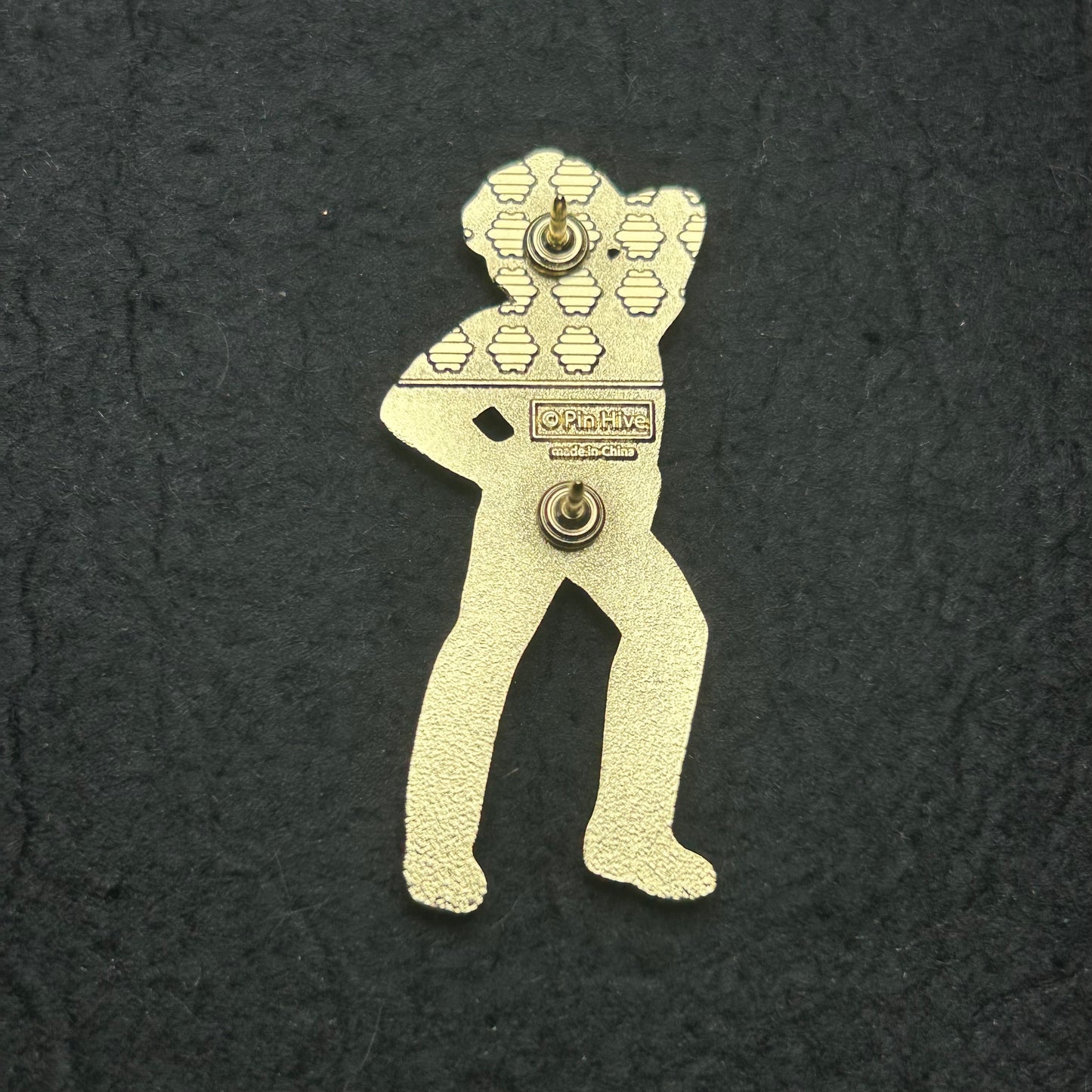 2025 - Protect and Serve - Sassy Policeman - 24 k Gold Plated Pin - Hive Exclusive