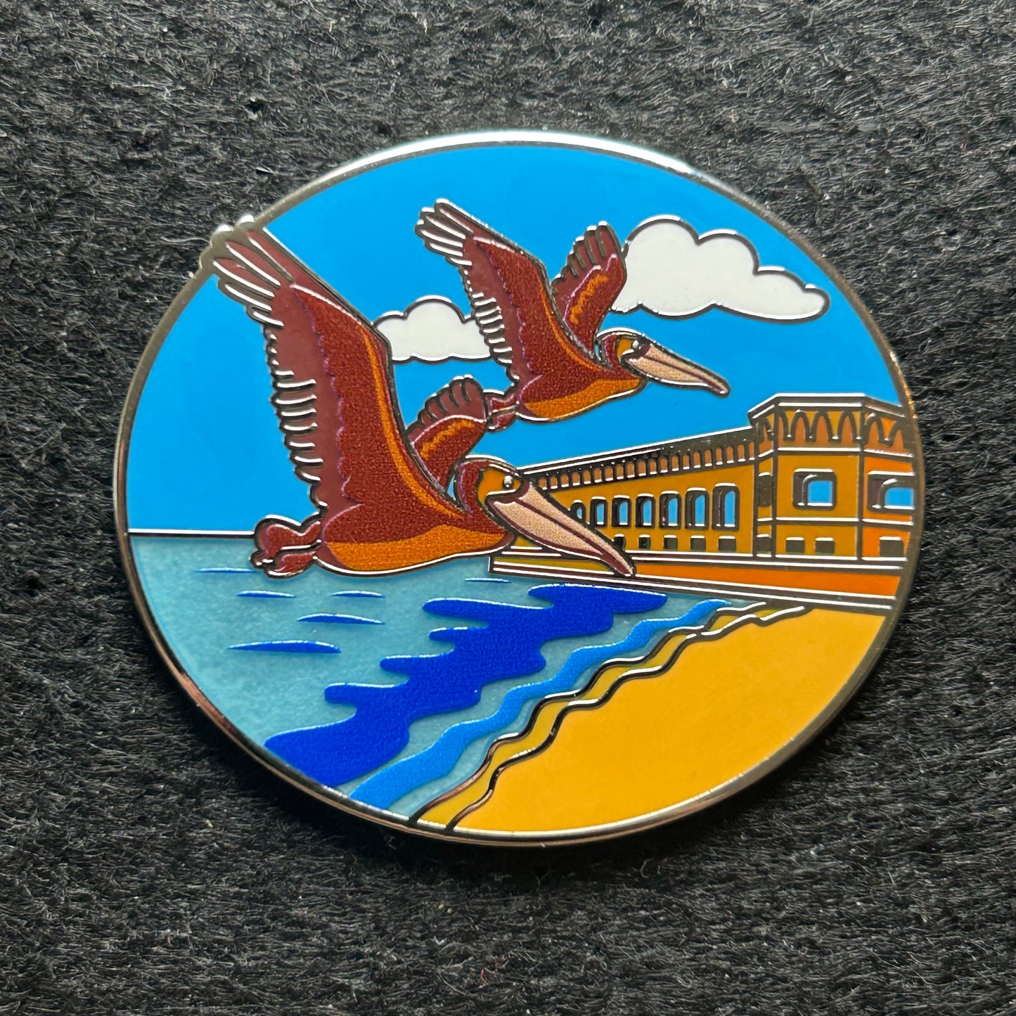 2025 - Pelicans on South Beach - LR Pin - DRTO National Park - Hive Exclusive
