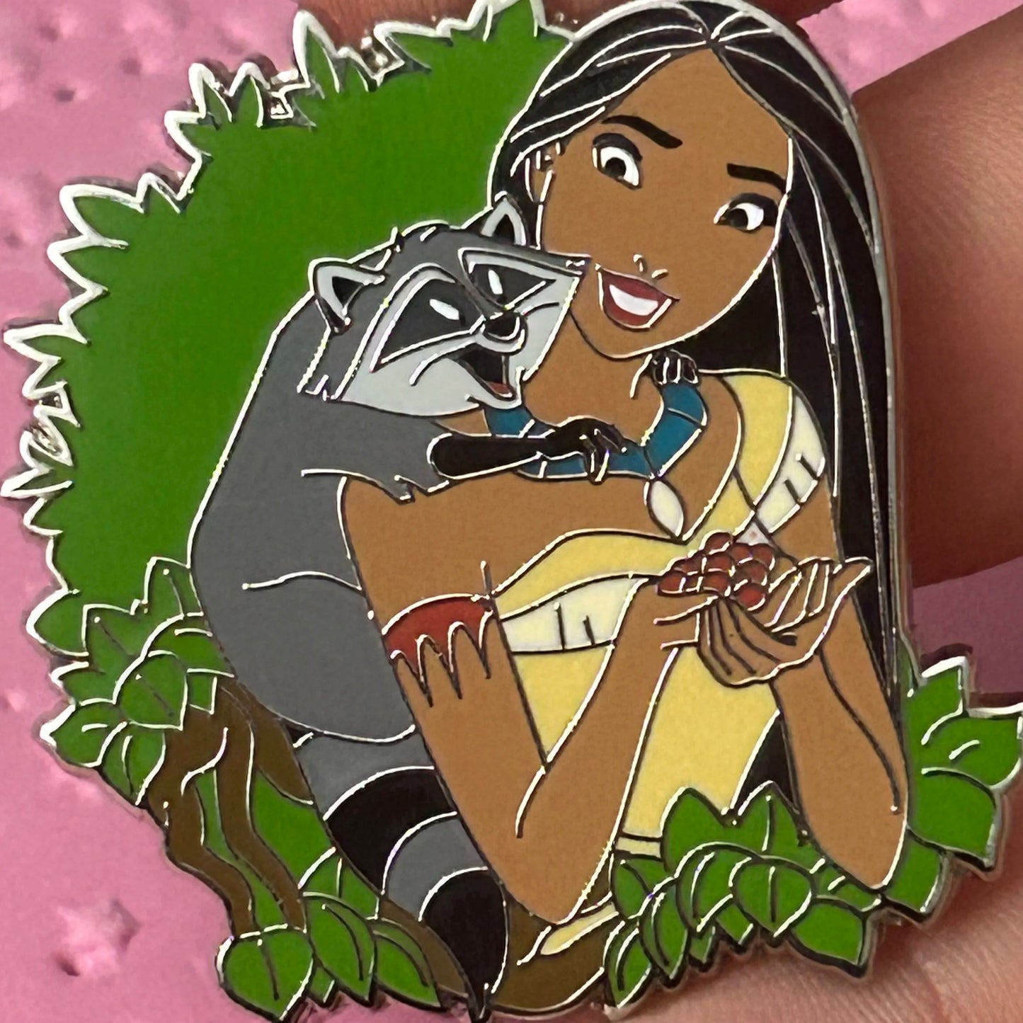 2022 - Pocahontas and Meeko - One Family - LR - Disney Pin