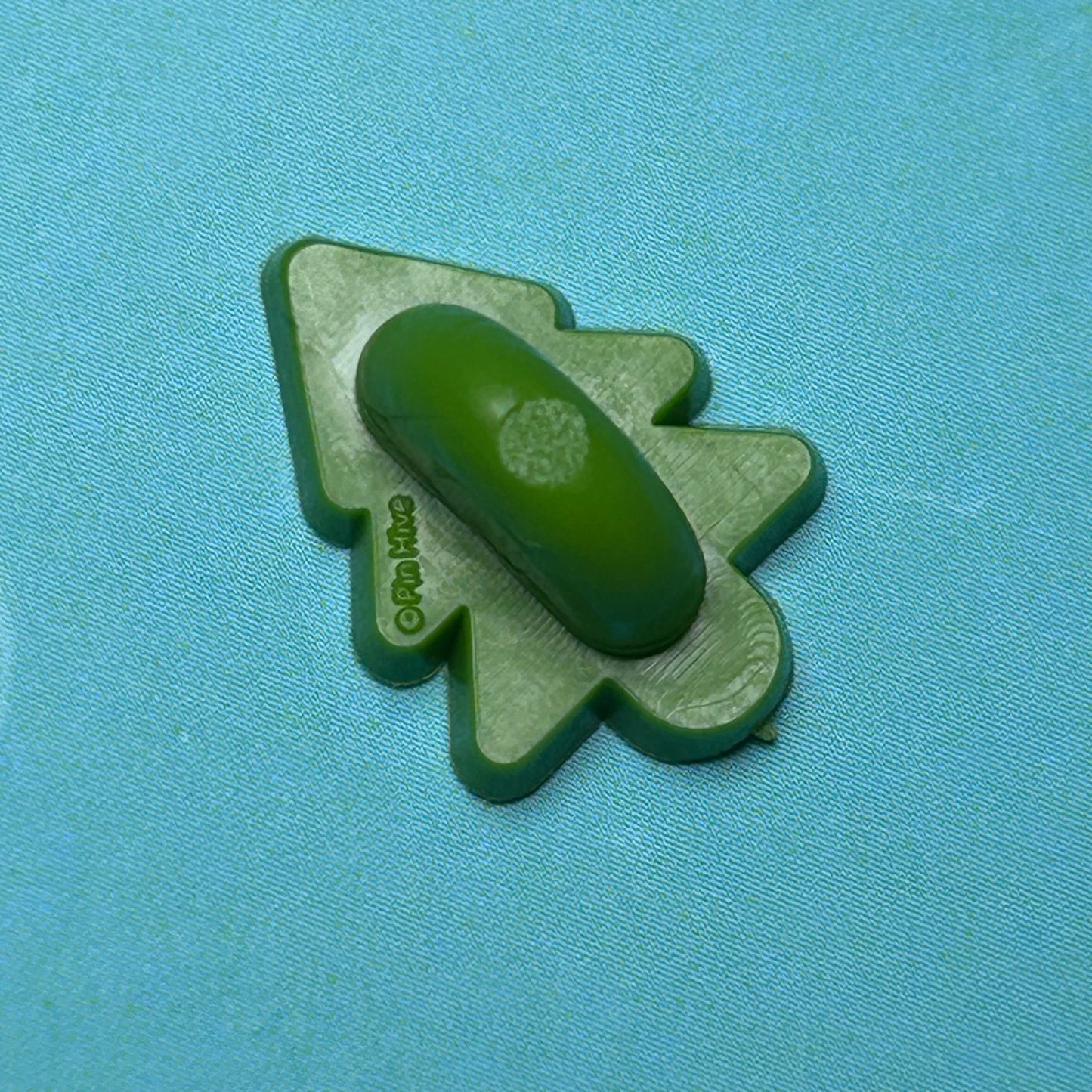 (Pack of 6) Green Tree - Rubber Pin Clutches - Hive Exclusive (CH-13)