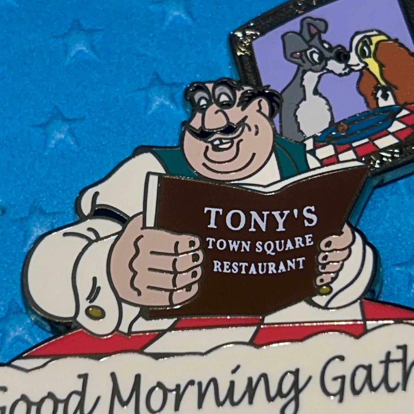 2010 - Lady and The Tramp - Tony’s Town Square Restaurant - Pin