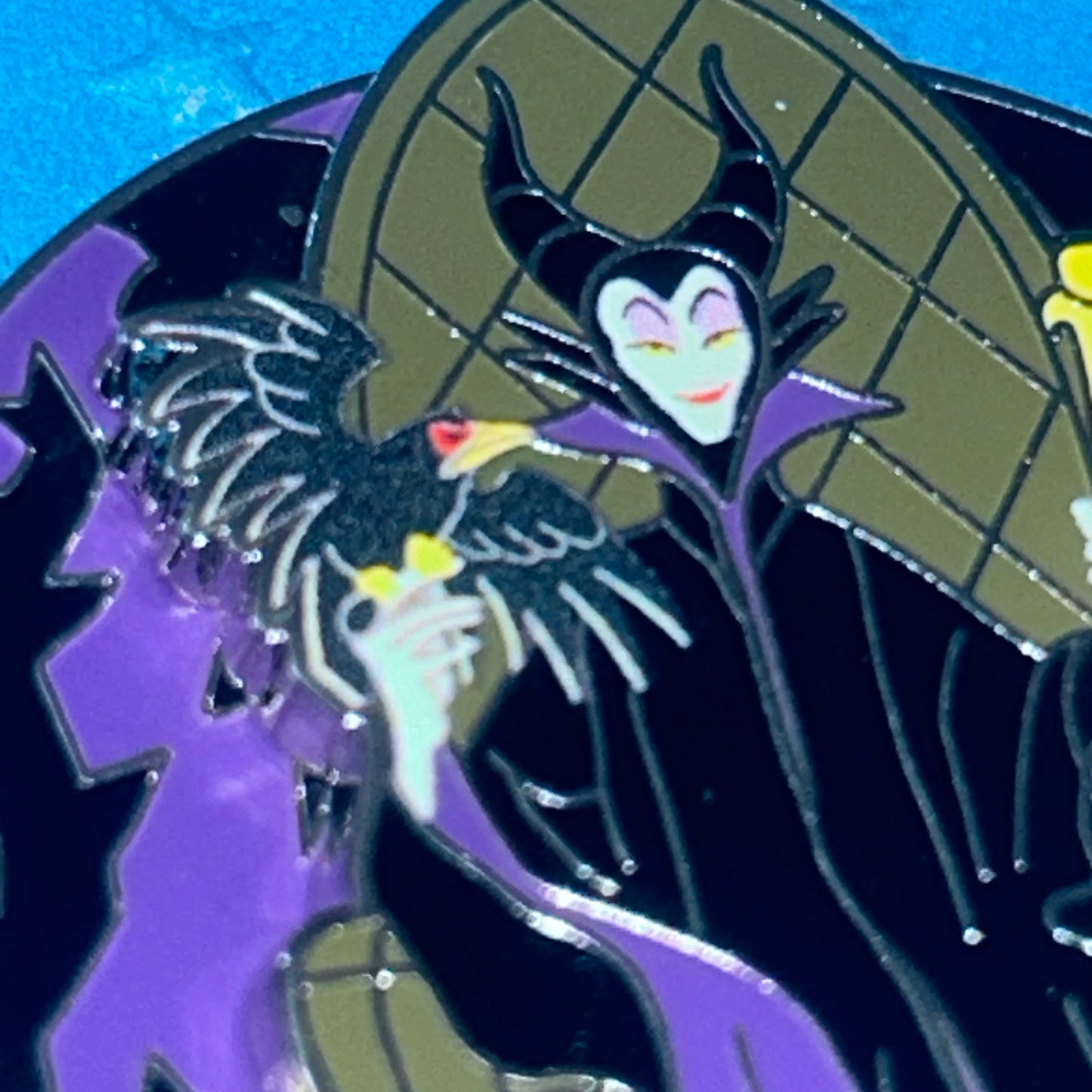 2023 - Maleficent and Diablo - Disney Pin on Pin