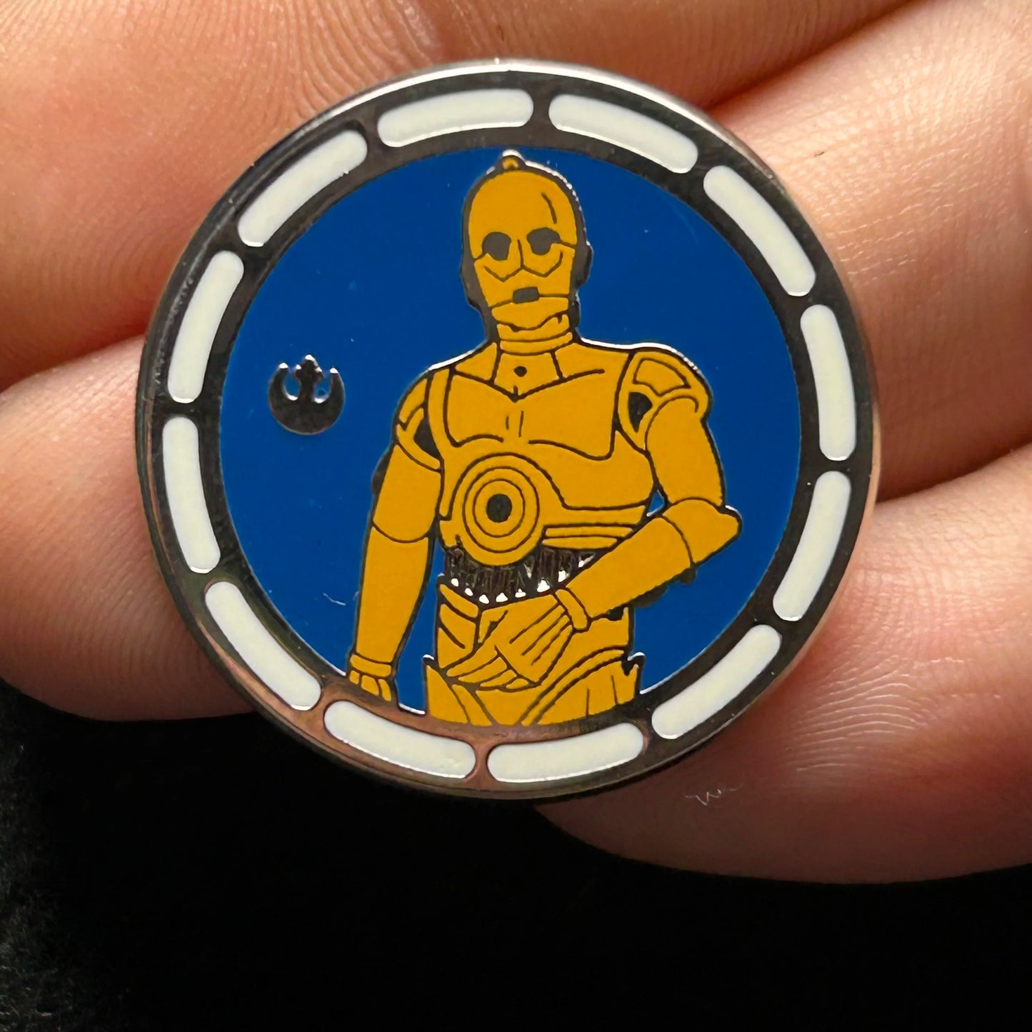 2020 - C3-PO - Star Wars - Hidden Disney - DLR - Pin