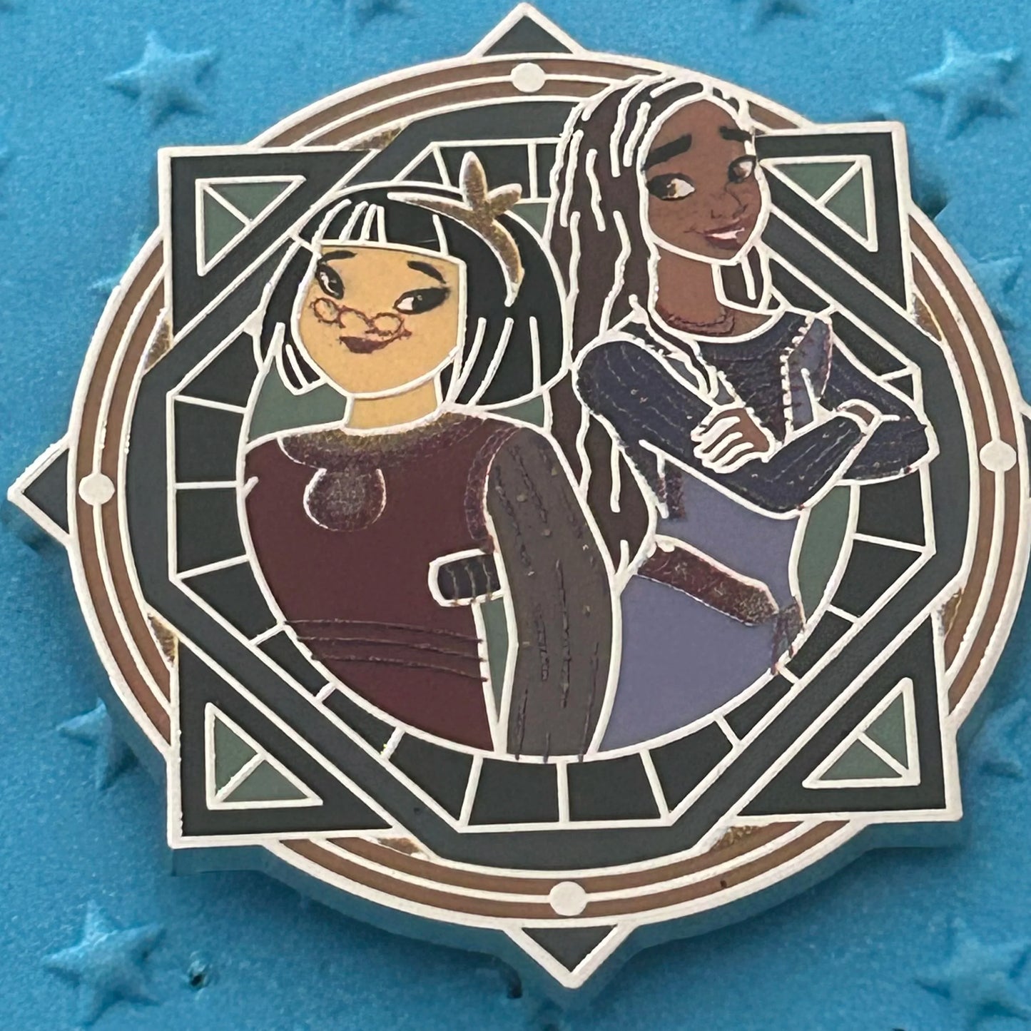 2024 - Asha and Dahlia - Mystery Wish - Best Friends - Pin