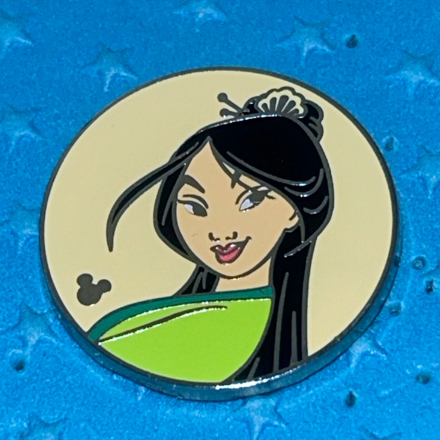 2019 - Mulan - Hidden Mickey - Princess - Pin