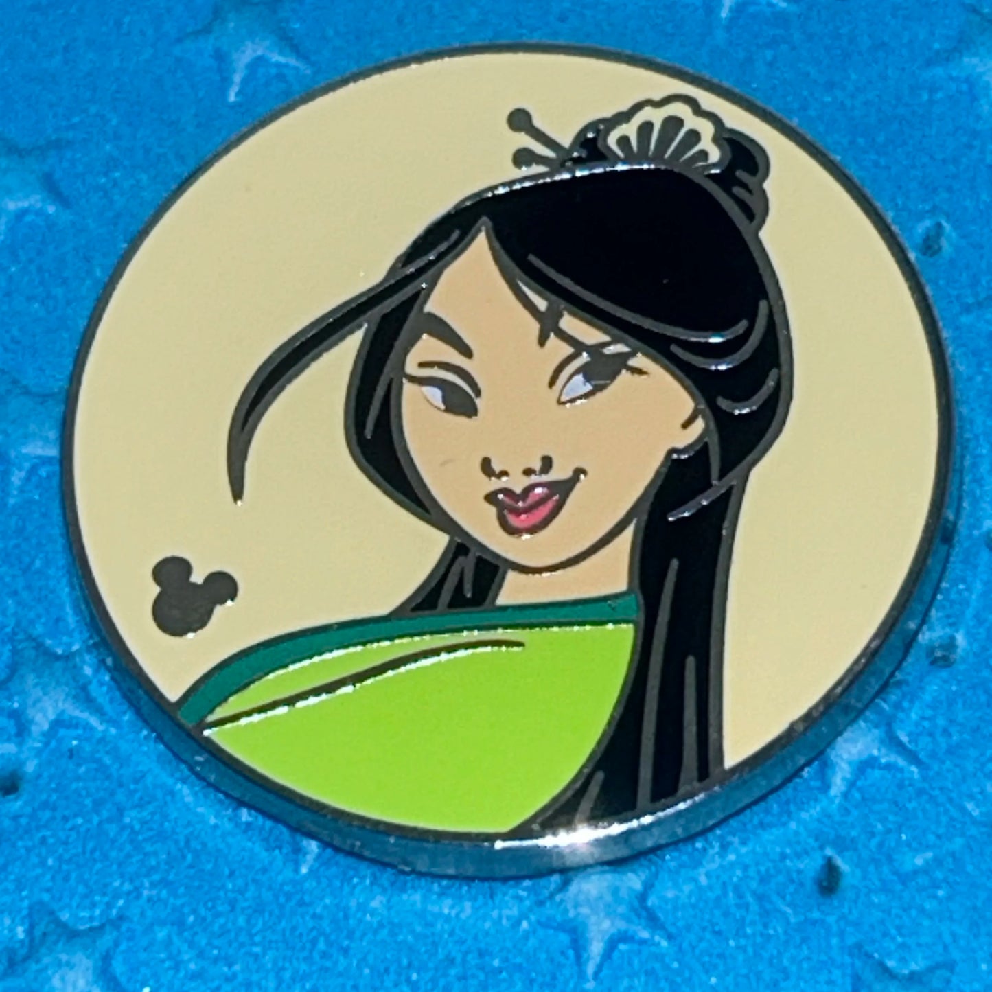 2019 - Mulan - Hidden Mickey - Princess - Pin