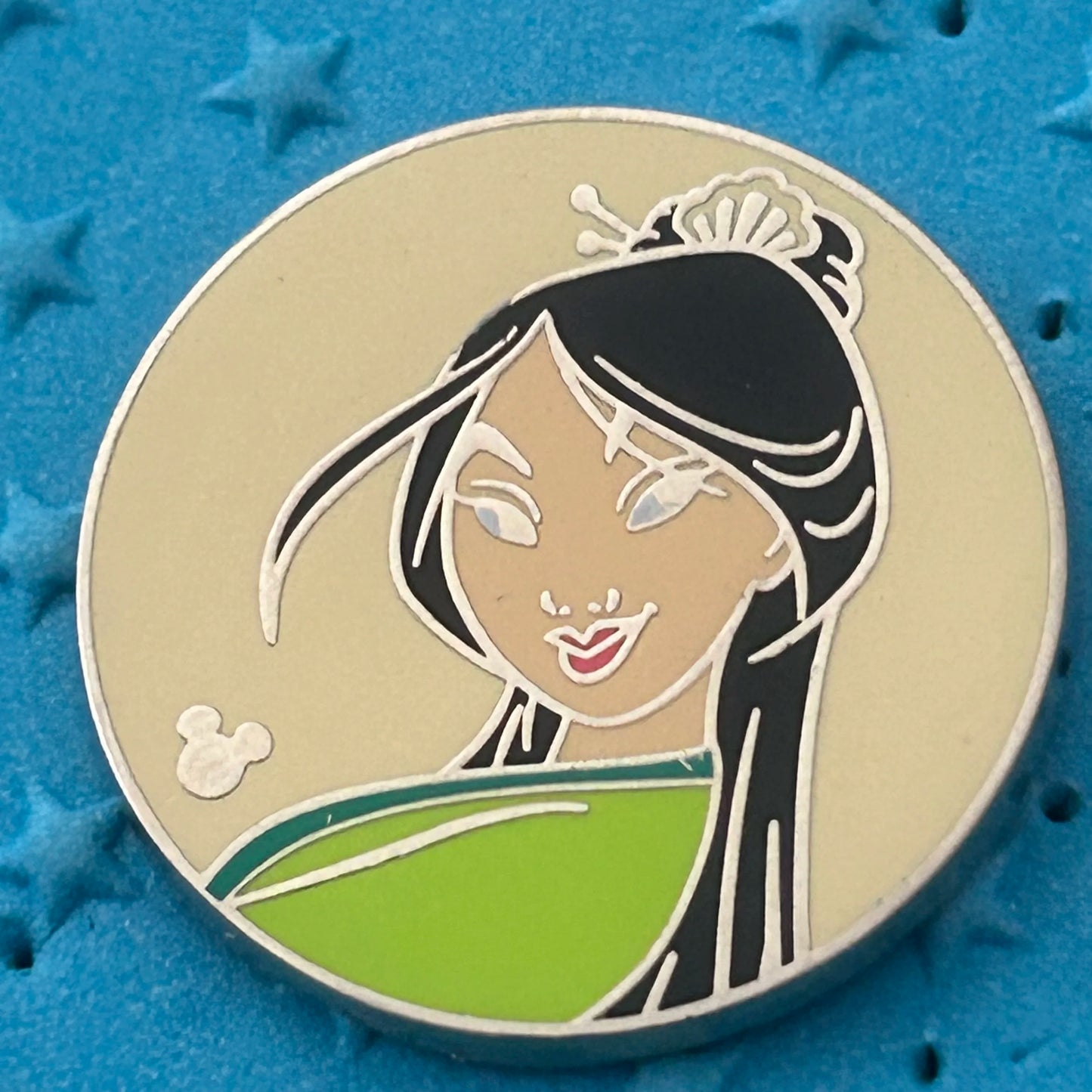 2019 - Mulan - Hidden Mickey - Princess - Pin