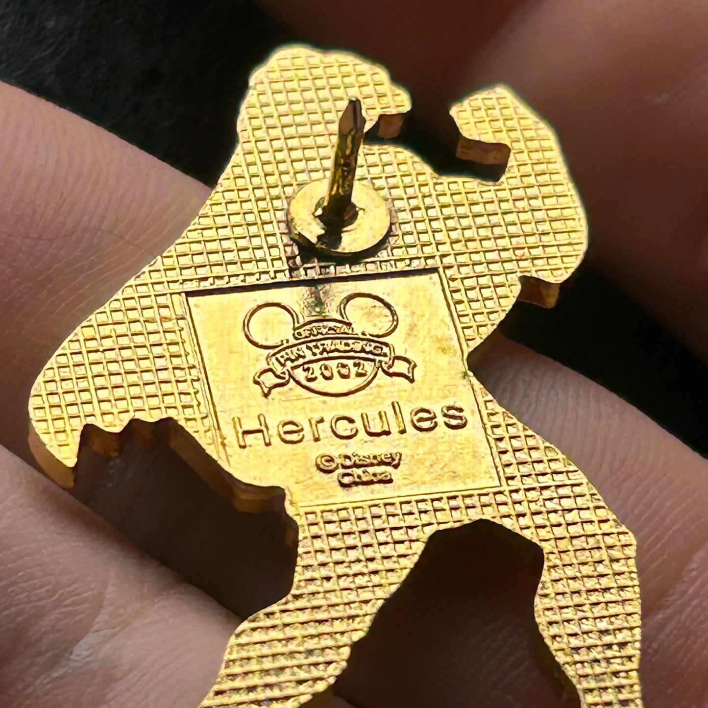 2002 - Hercules - Pointing at Bicep - Full Body - Disney Pin