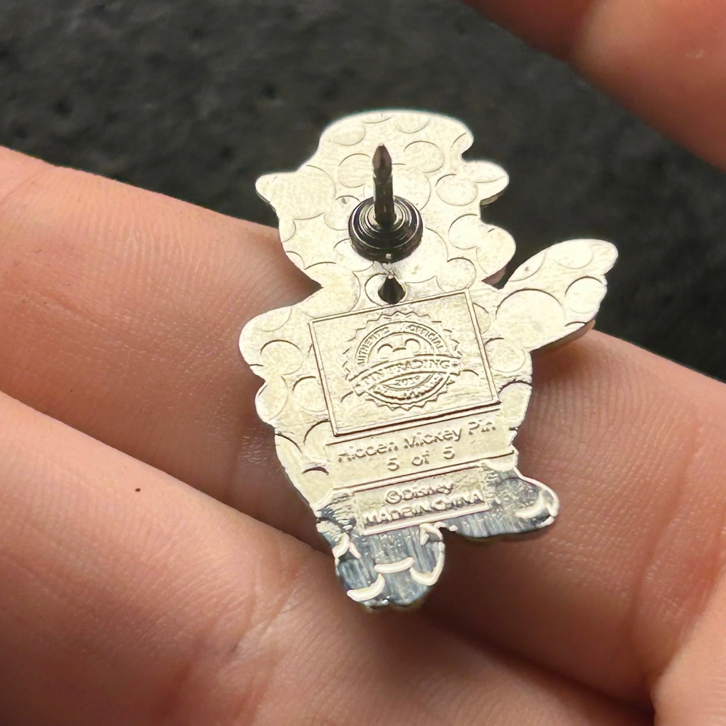 2019 - Little Pig - Hidden Mickey - Blue Chaser - DLR - Disney Pin