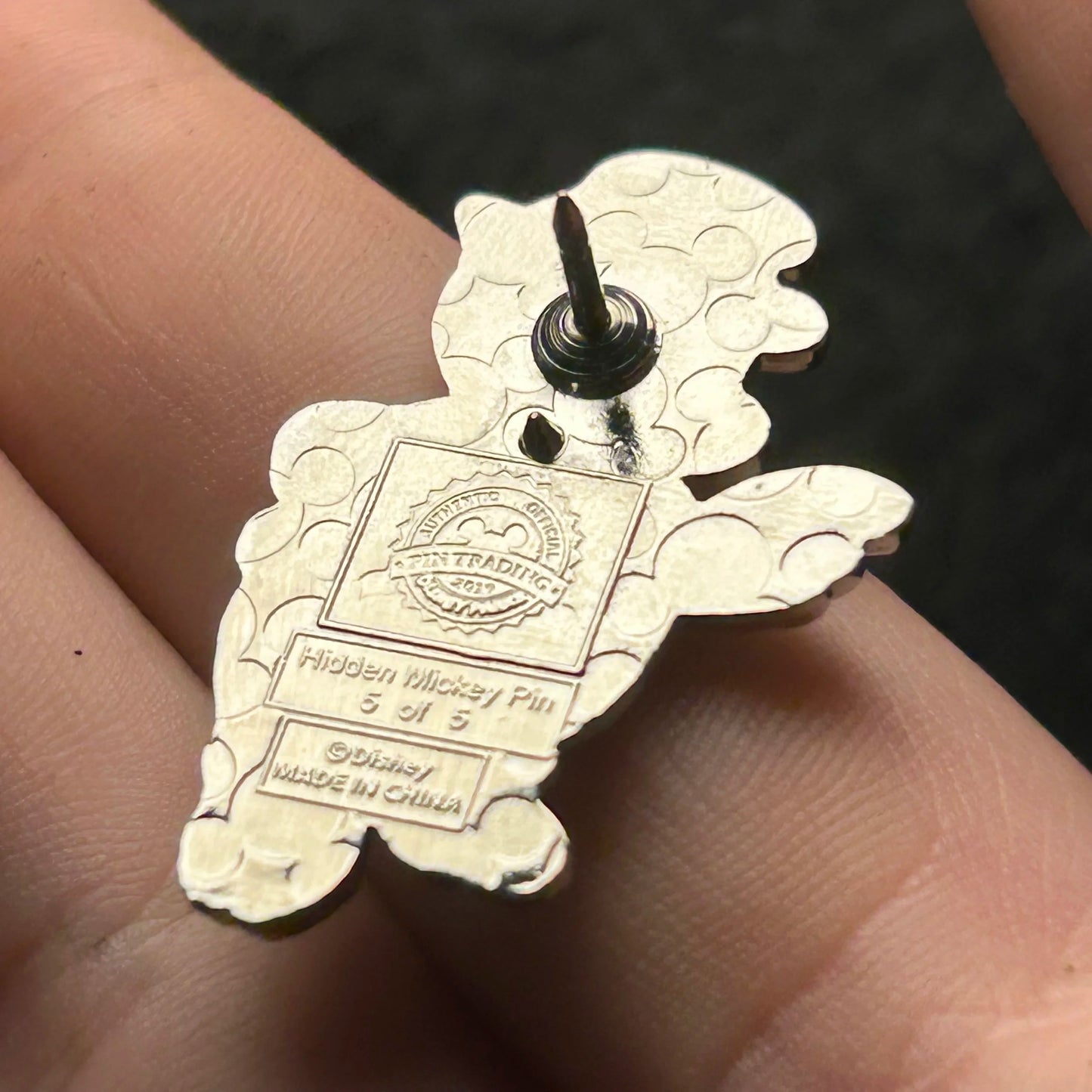 2019 - Little Pig - Hidden Mickey - Blue Chaser - DLR - Disney Pin