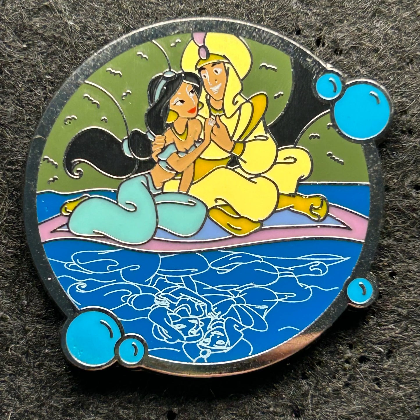 2022 - Jasmine and Aladdin - Reflections - Mystery Series - Disney Pin