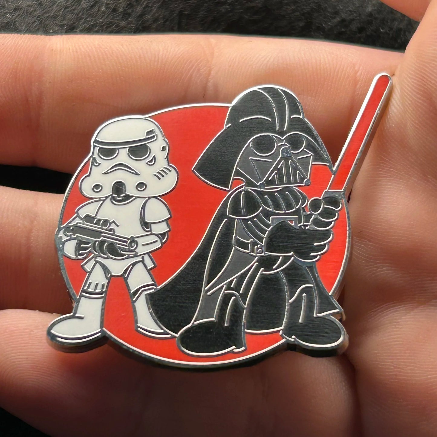 2024 - Darth Vader and Stormtrooper - Cartoon Series - Mystery Pin