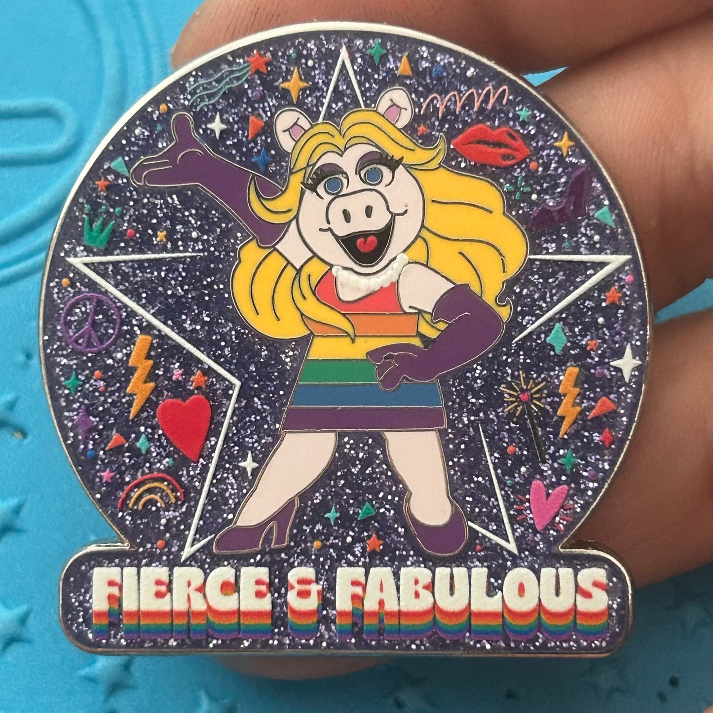 2023 - Ms Piggy - Fierce and Fabulous - Disney Pin