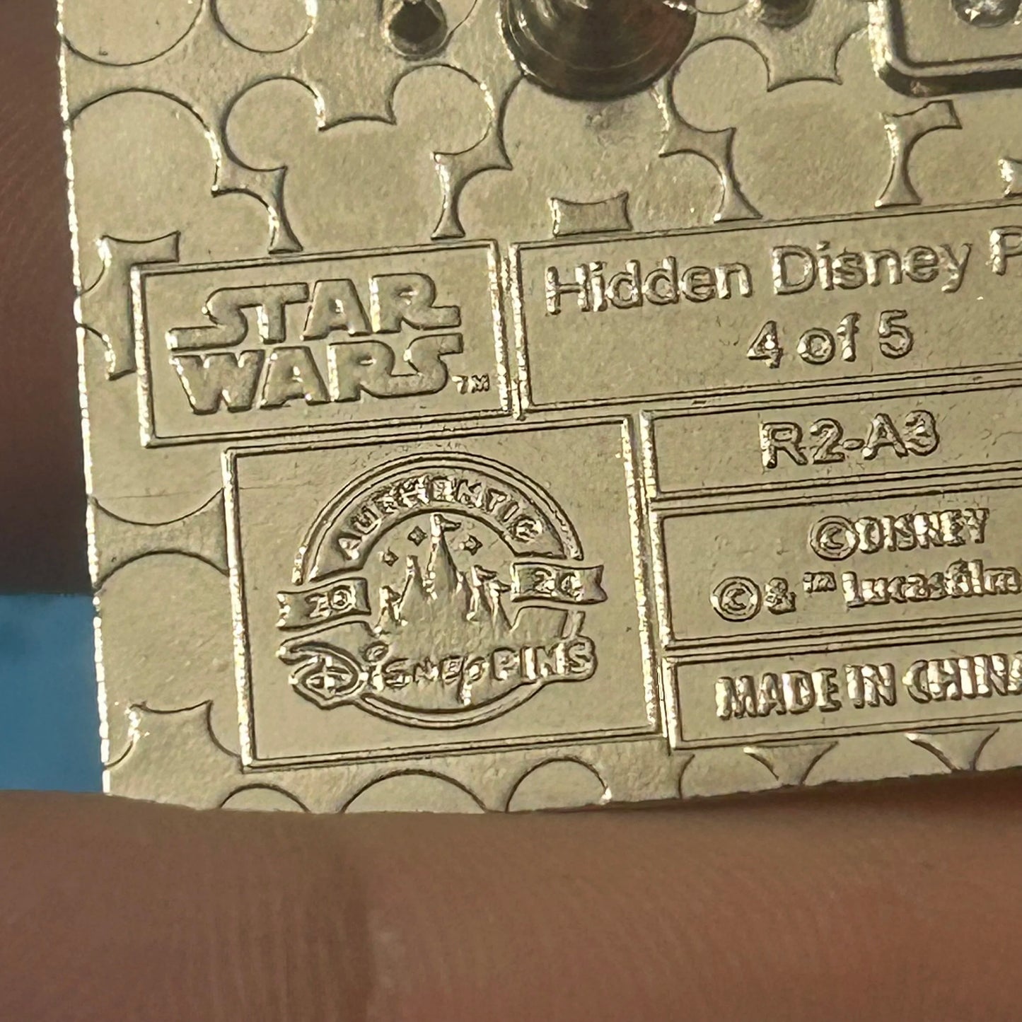 2024 - Red Droid - R2-A3 - Hidden Disney - Star Wars Pin
